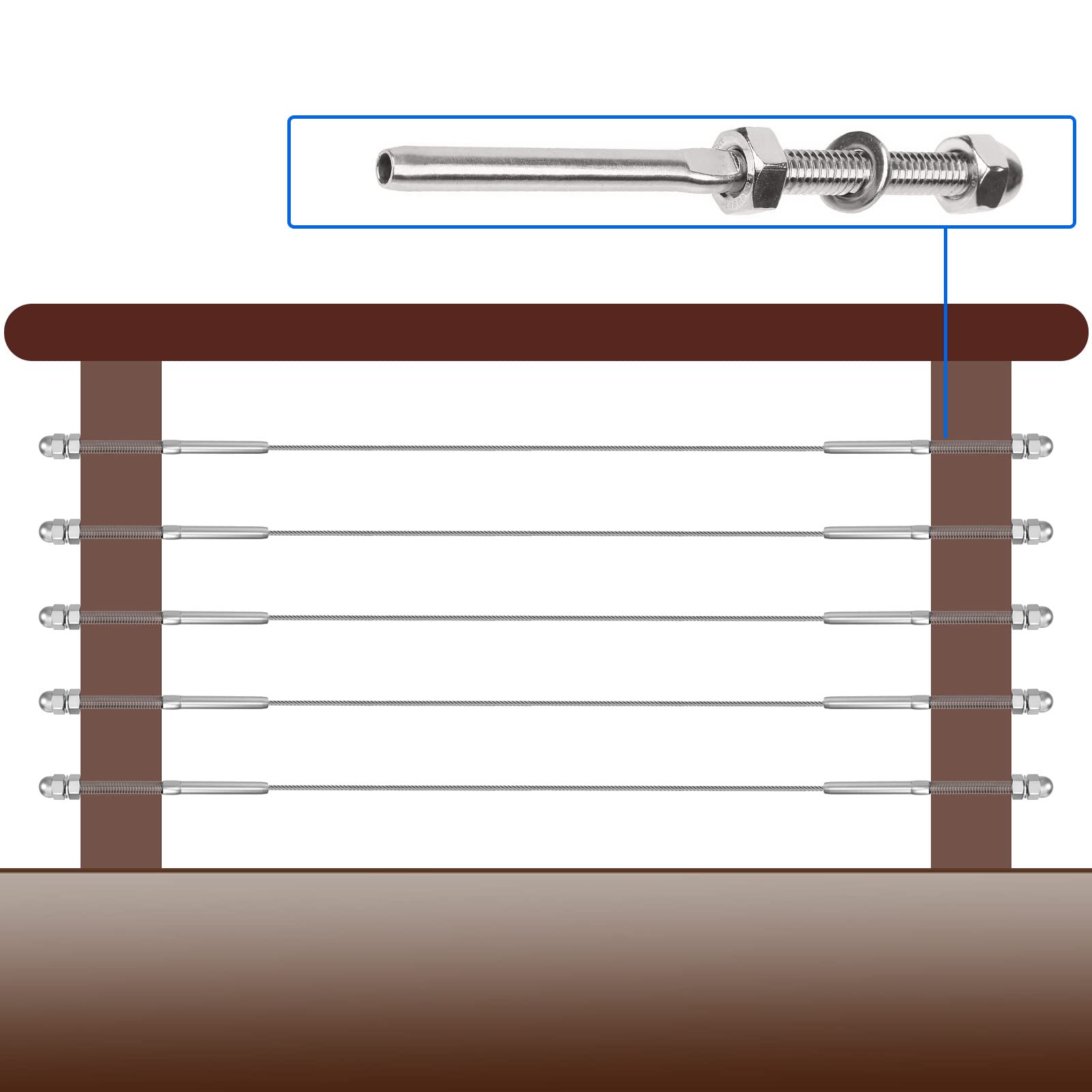 KIWDZFU LKI0804B370 railings - View #7