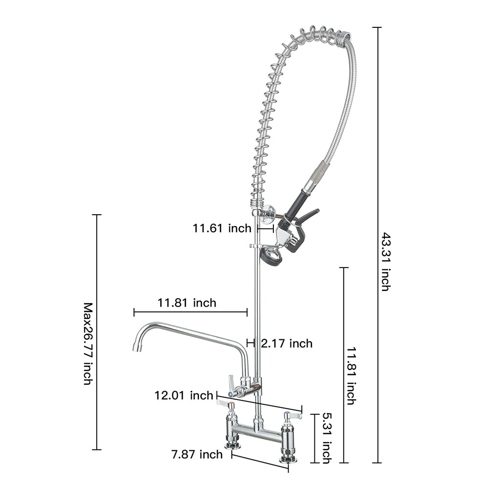 BWE A-94262H-C Kitchen-Faucets - View #7