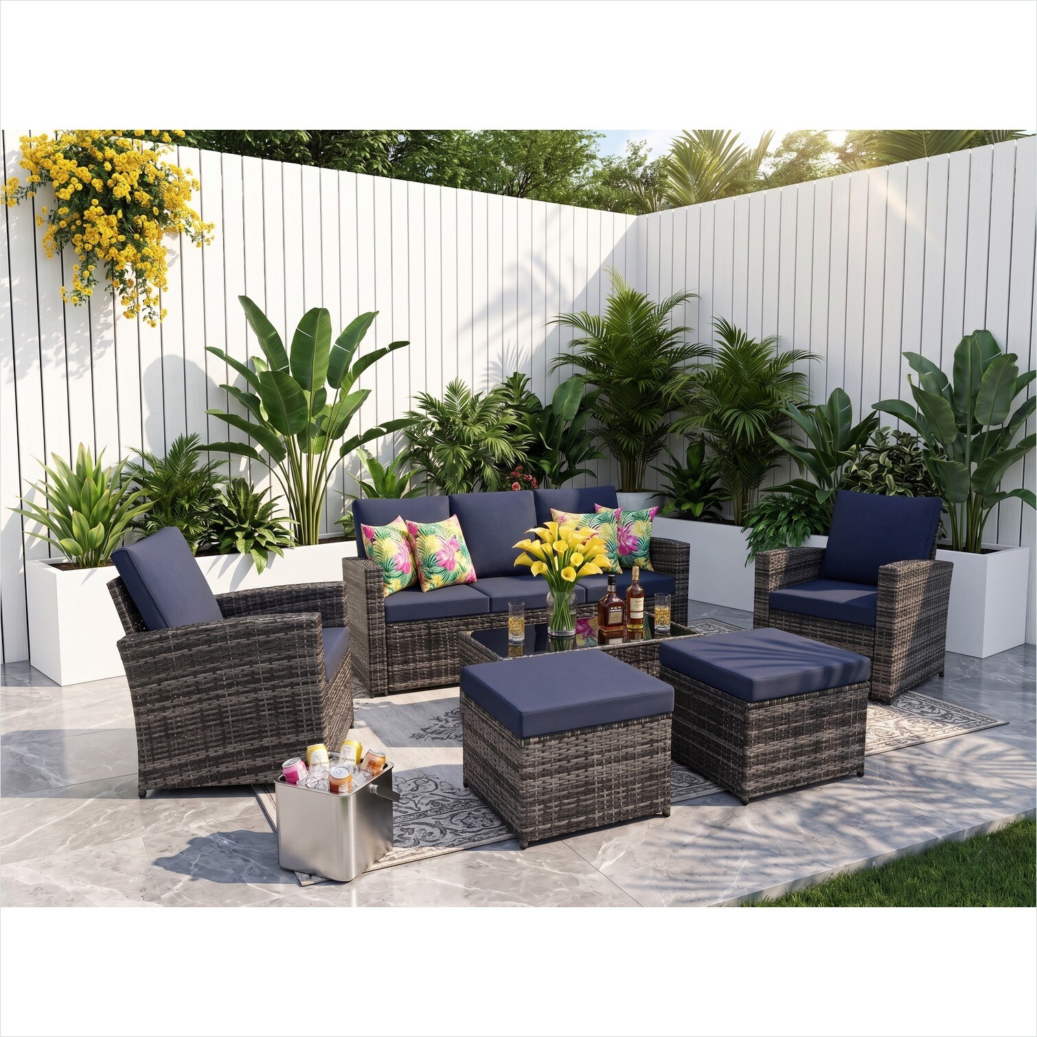 Watnature WFRQI0BM89TW Patio-Conversation-Sets - View #6