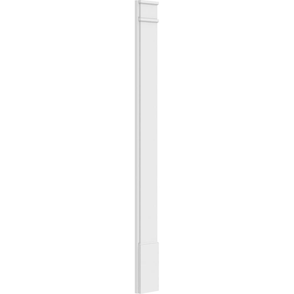 Ekena Millwork PILP08X082SM02-2 Entry-Door-Casing-Accents - View #4