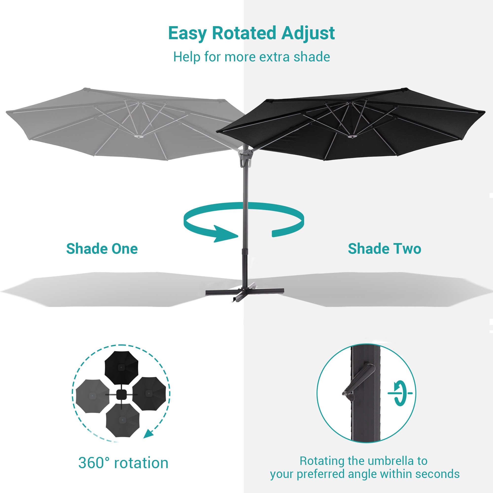 Sonkuki SD-ZD11BK Umbrellas-2 - View #6
