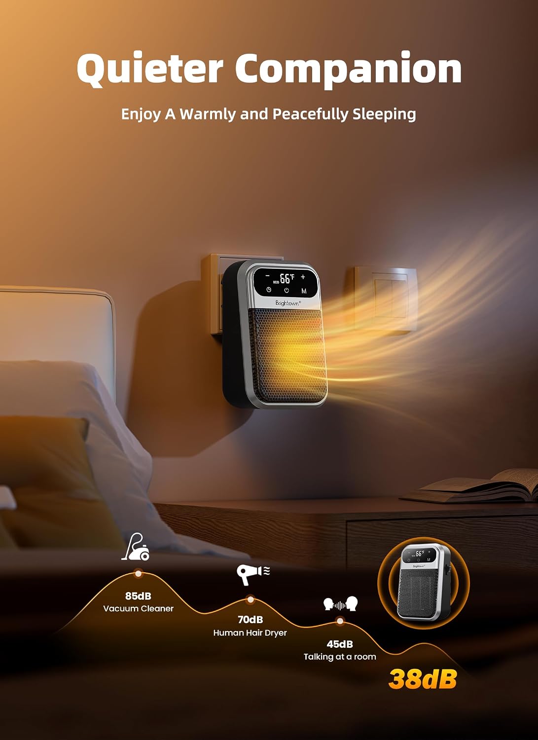 Brightown MH-20 Portable-Electric-Heat - View #3
