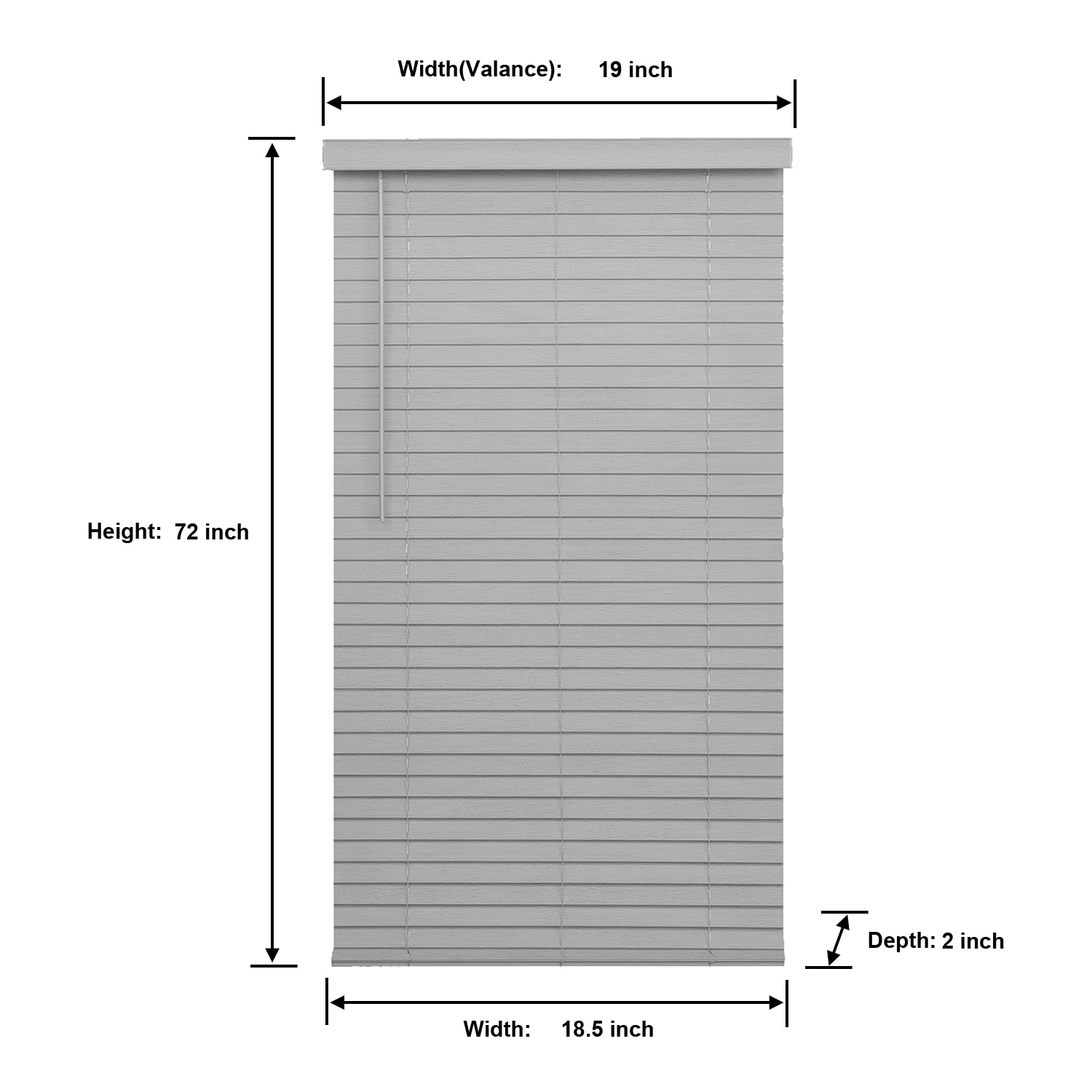 allen + roth DFWDB2472-18.5 blinds - View #7
