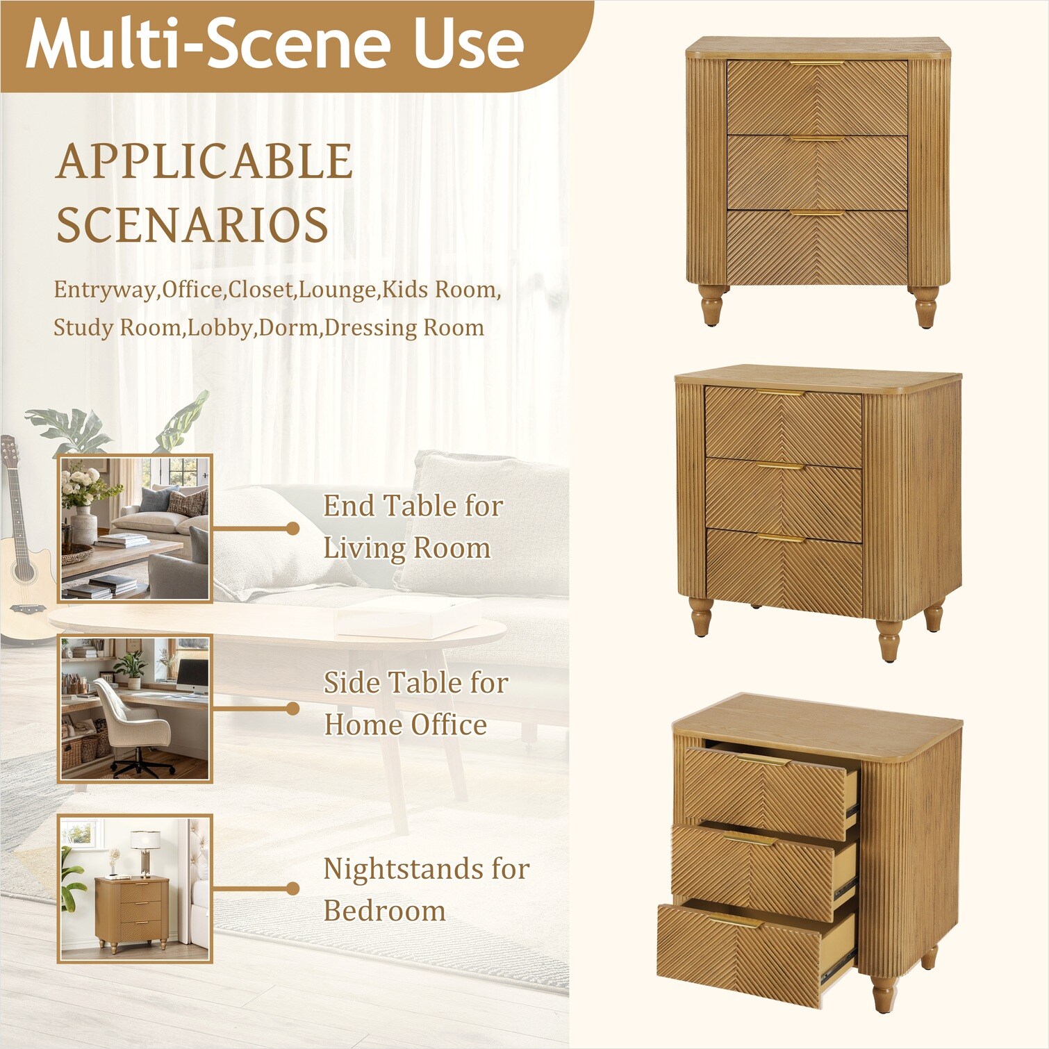 SunJet WGF70WNP8579 nightstands - View #5