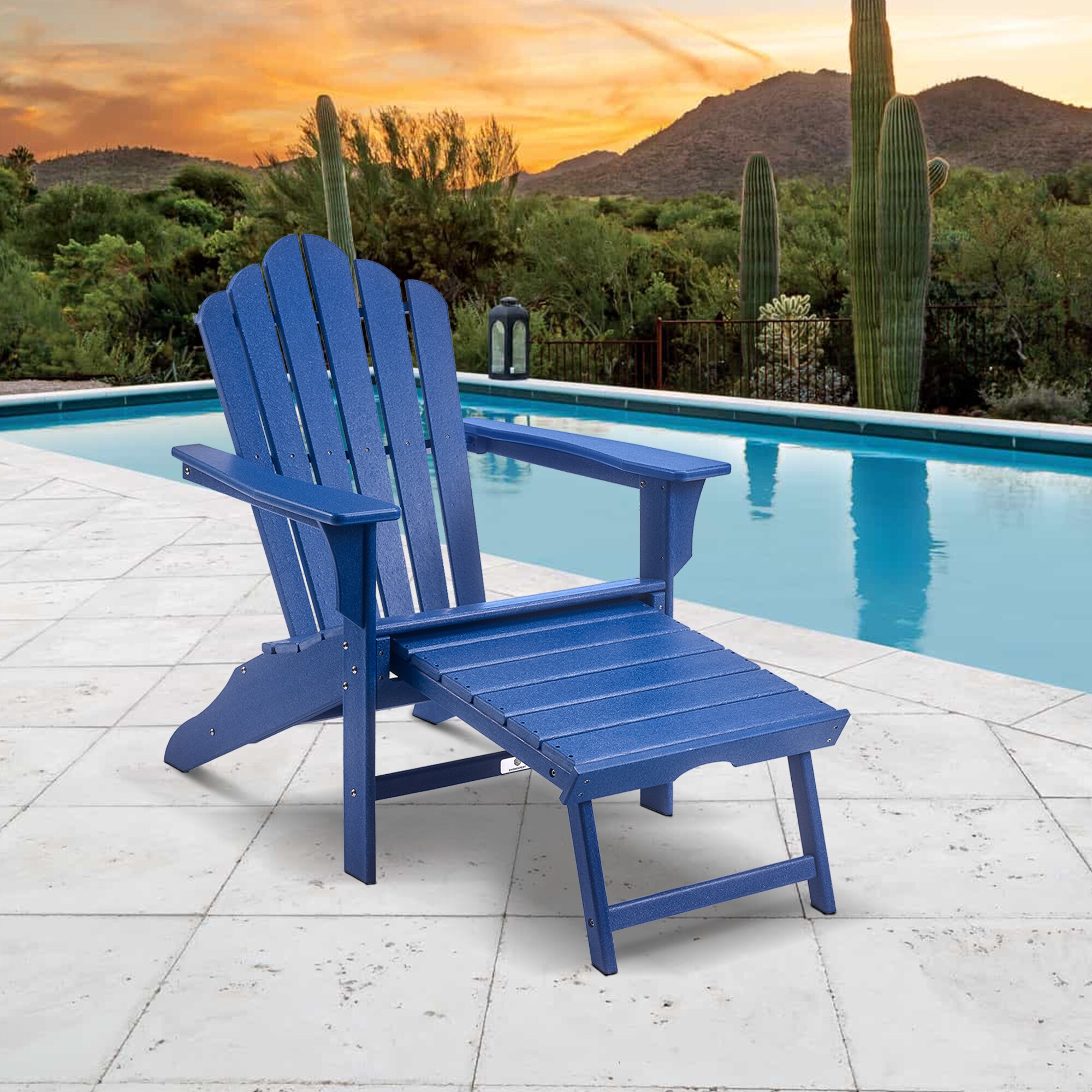 chaise adirondack plastique costco