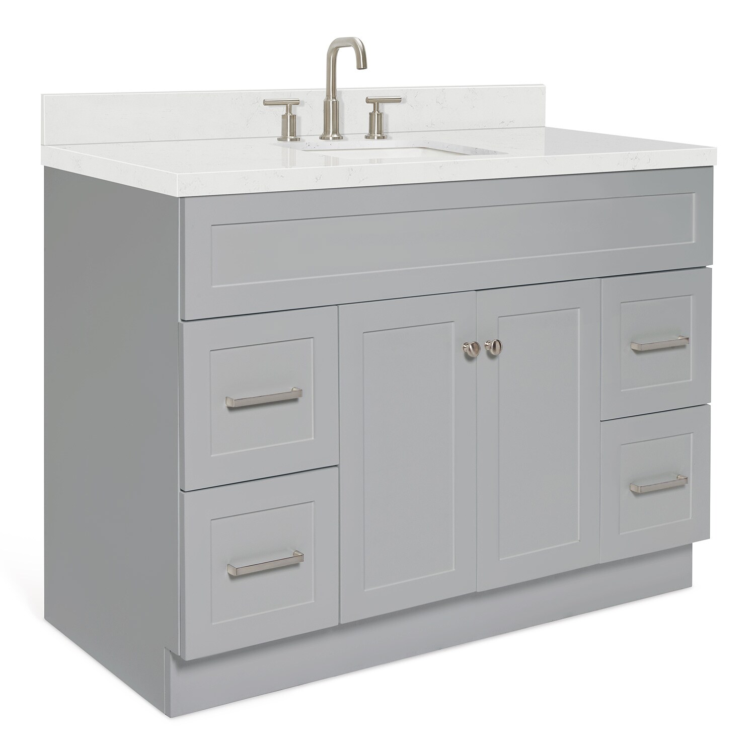 ARIEL F048SCQRVOGRY Bath-Vanity-Combo - View #7