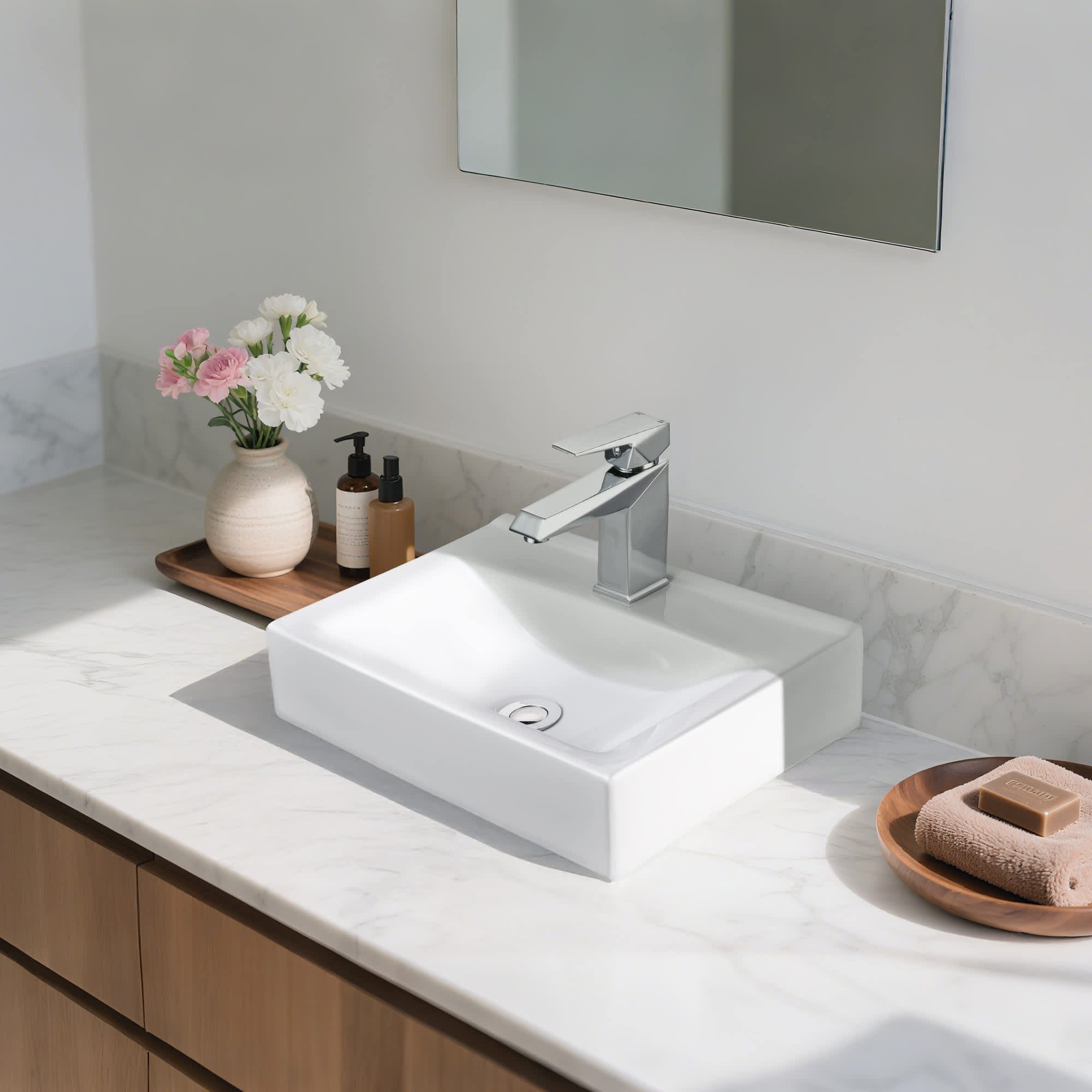 Yescom 80PSKST025-F1-CHR-LO Lavatory-Faucets - View #2