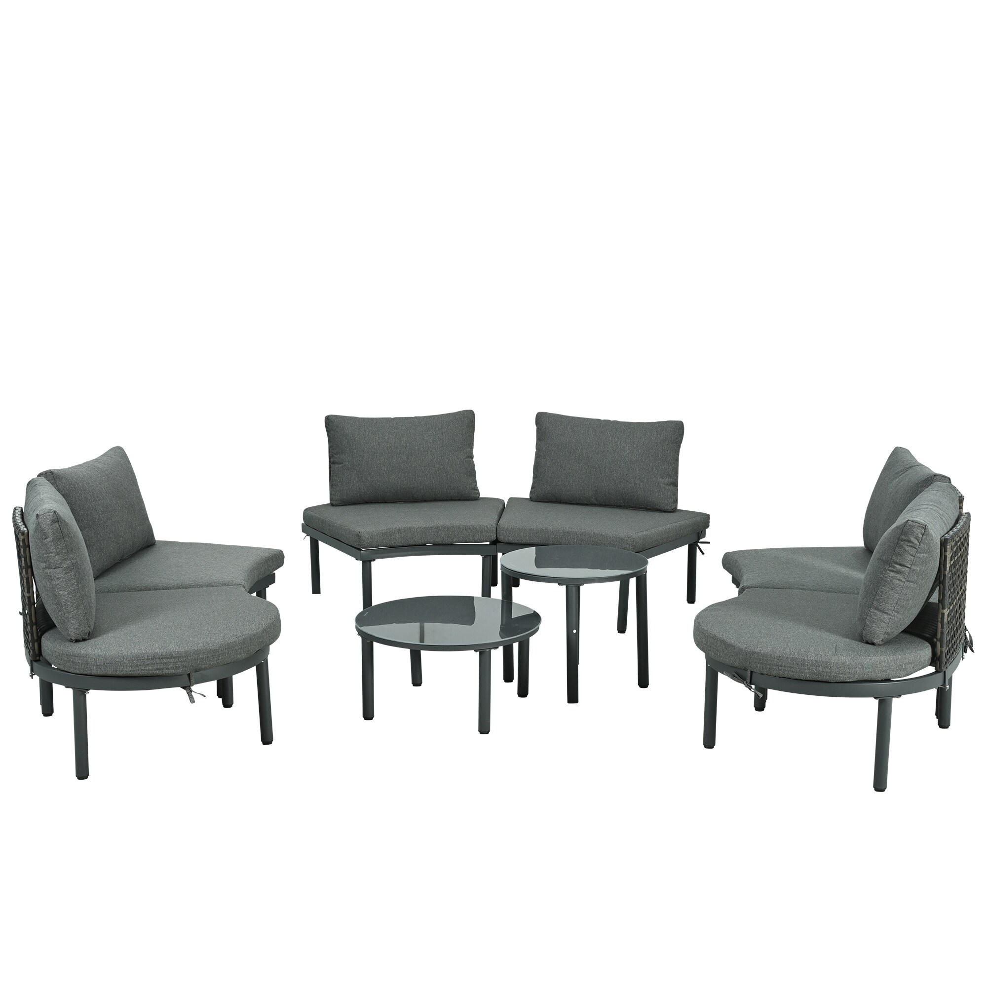 SINOFURN SYA010497BG Patio-Sofas-Daybeds - View #15