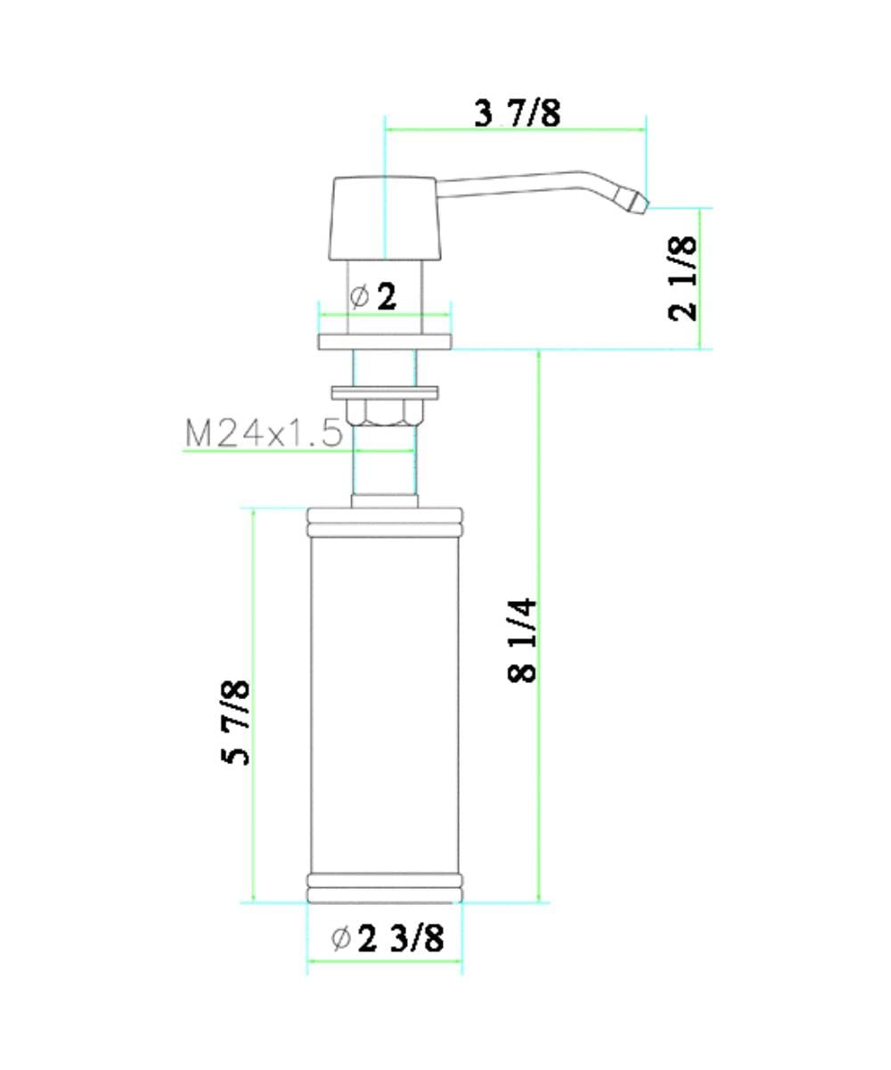 ALFI AB5004-PSS Soap-Lotion-Dispensers - View #4