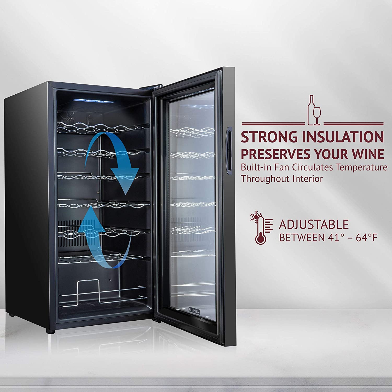 Schmecke SHMFWCC281B Wine-Chillers - View #4