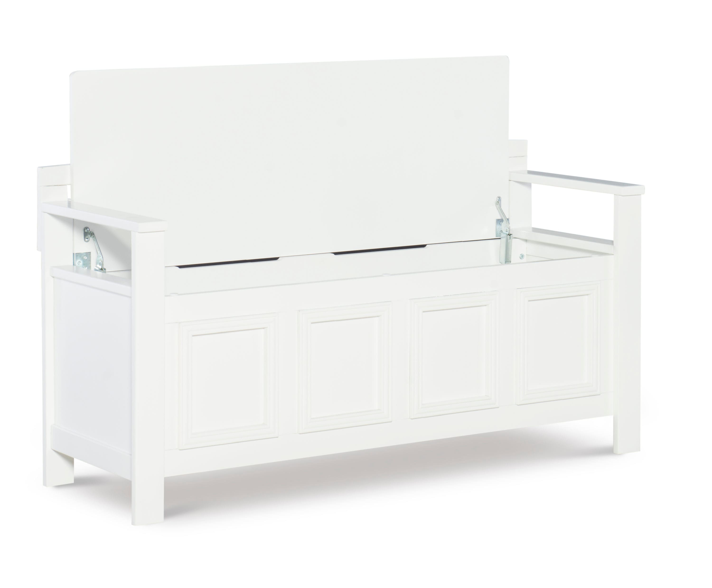 Linon 84016WHT-01-KD-U bench - View #10