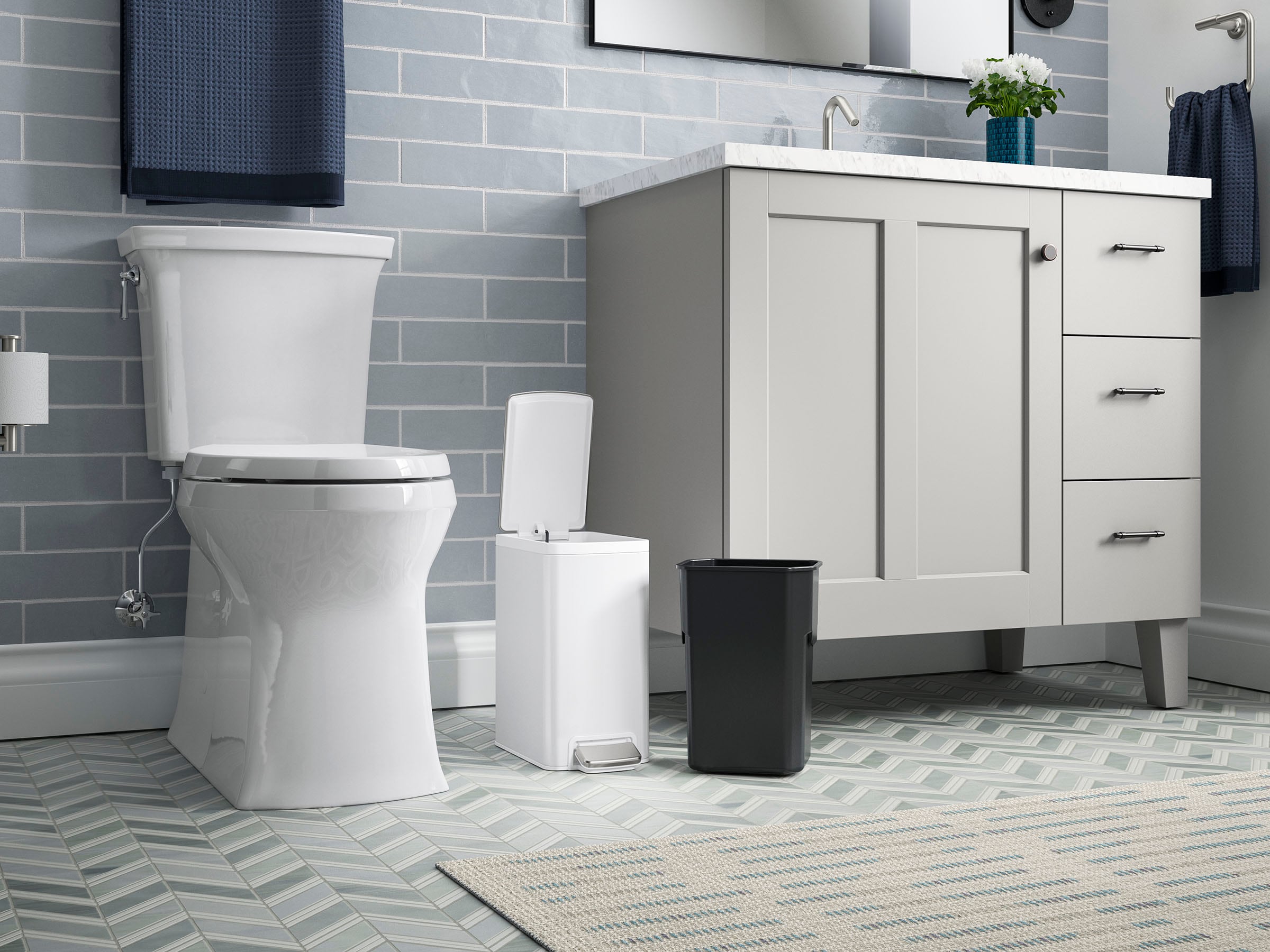 KOHLER 31319-STW wastebaskets - View #3