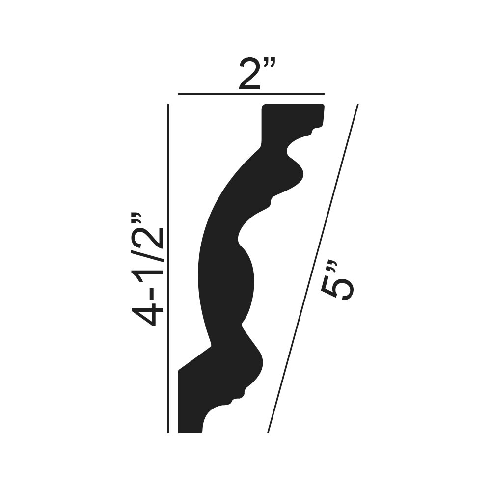 Architectural Products by Outwater 3P5.37.00676 Crown-Moulding - View #2