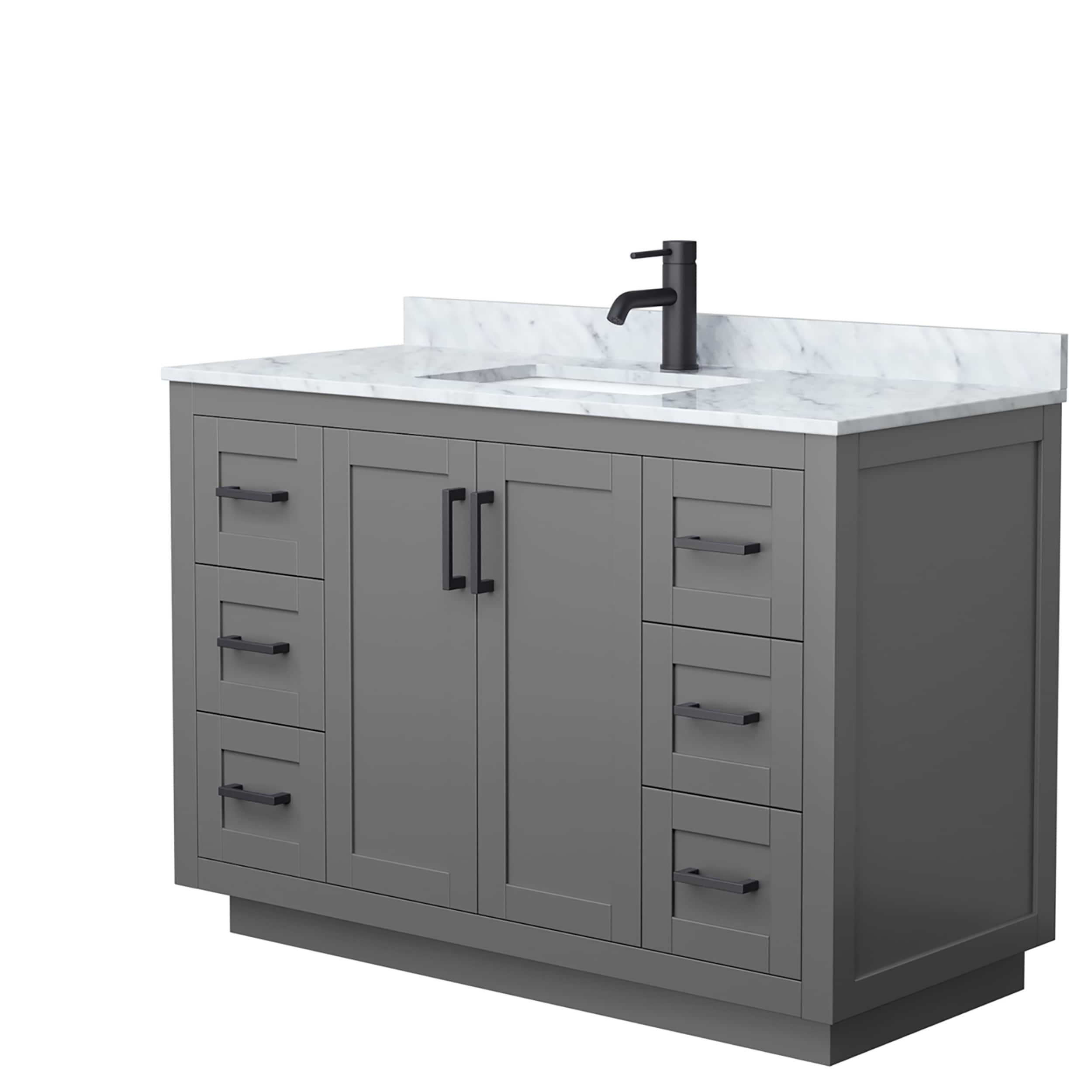 Wyndham Collection WCF292948SGBCMUNSMXX Bath-Vanity-Combo - View #2
