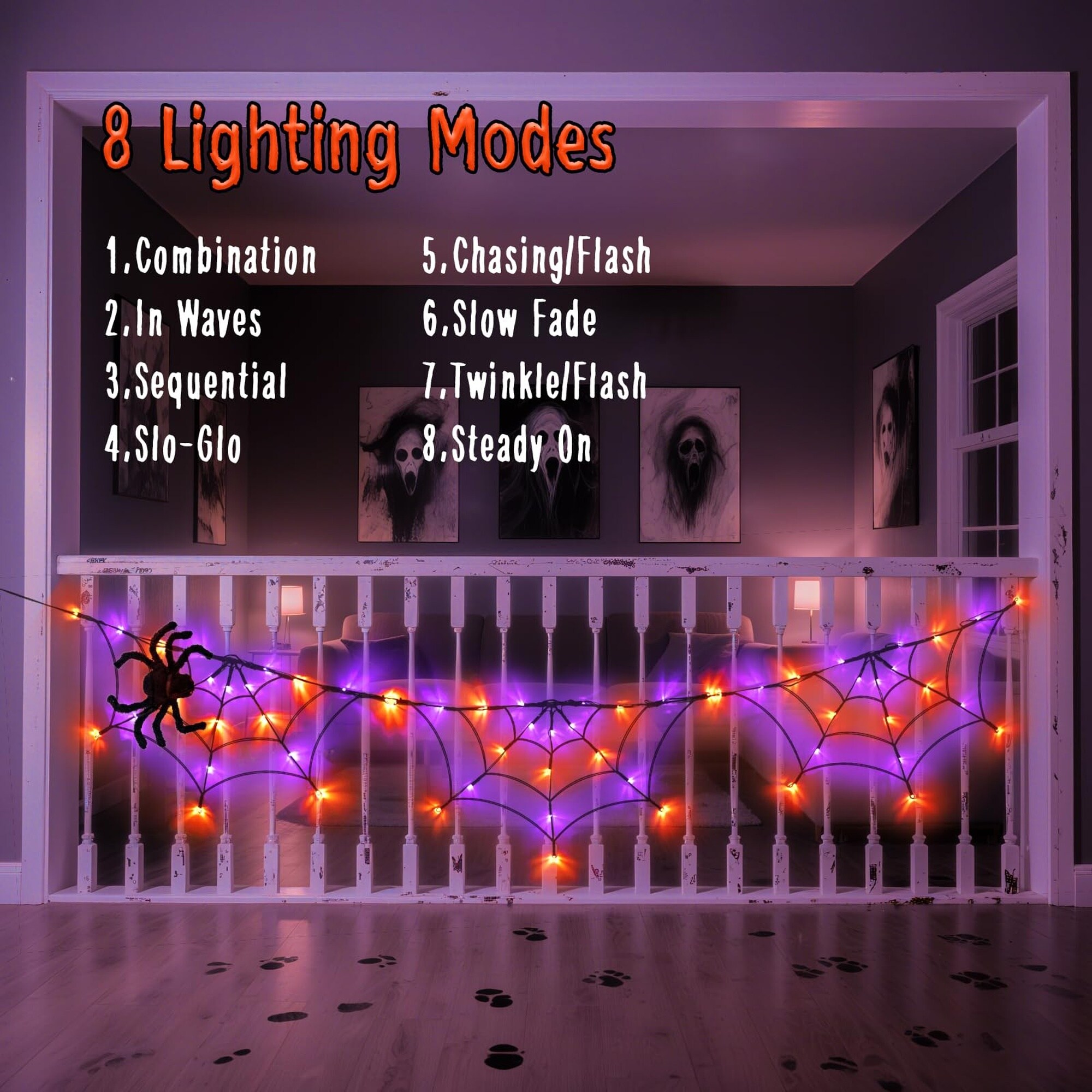 Numhew NHDREW534199 Halloween-String-Lights - View #2