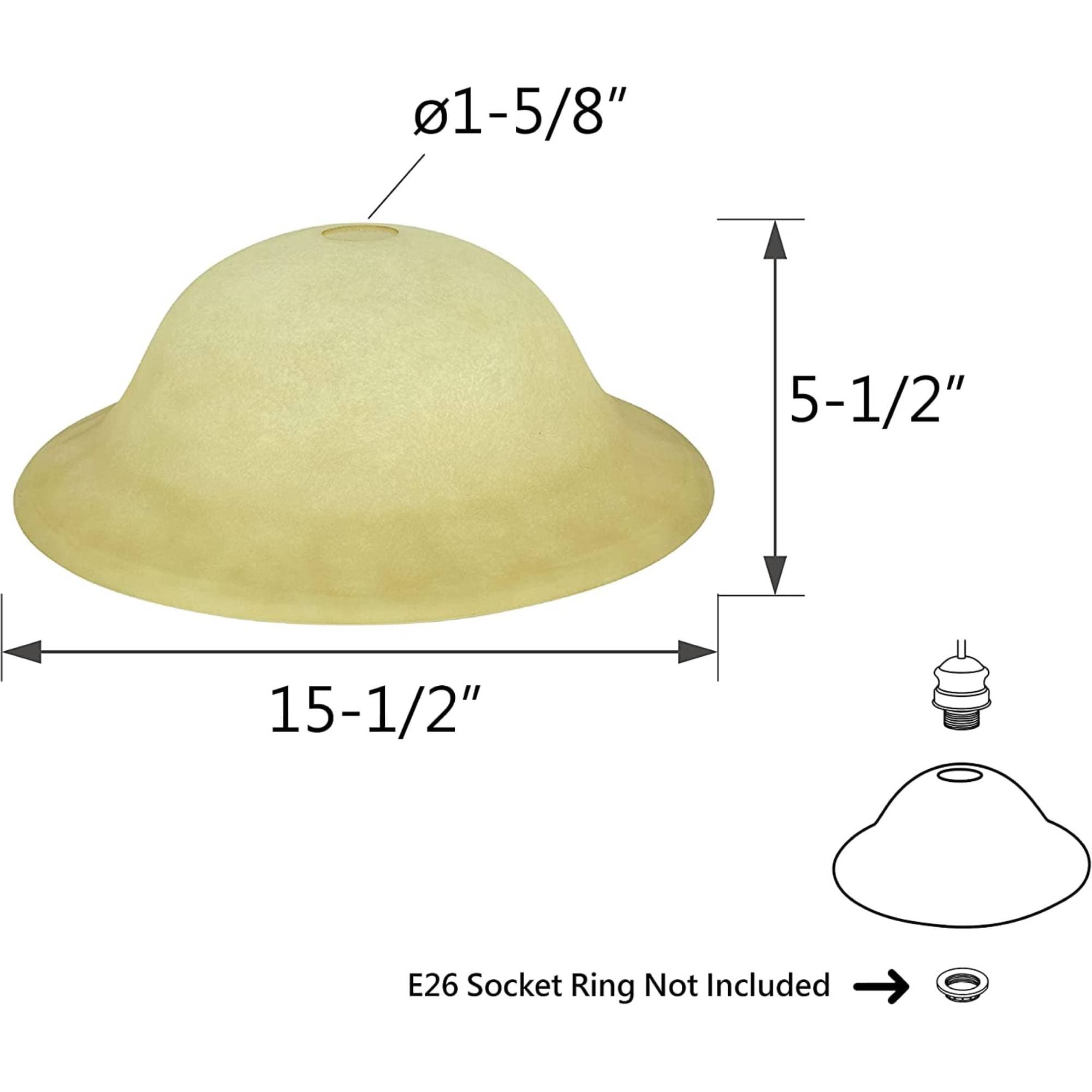 Aspen Creative Corporation 23101-11 Light-Shades - View #6