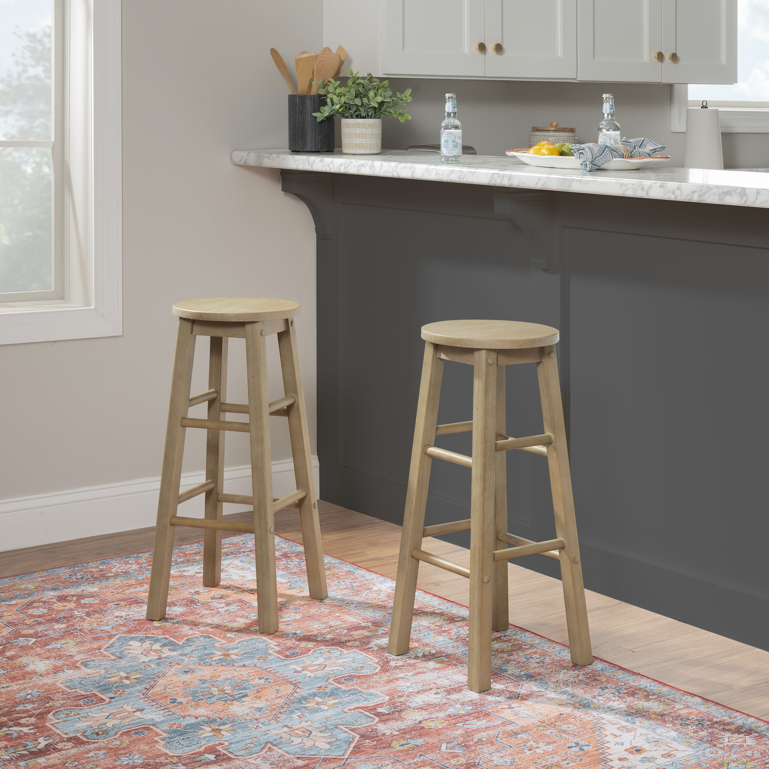 Linon LOWES1867 stools - View #7