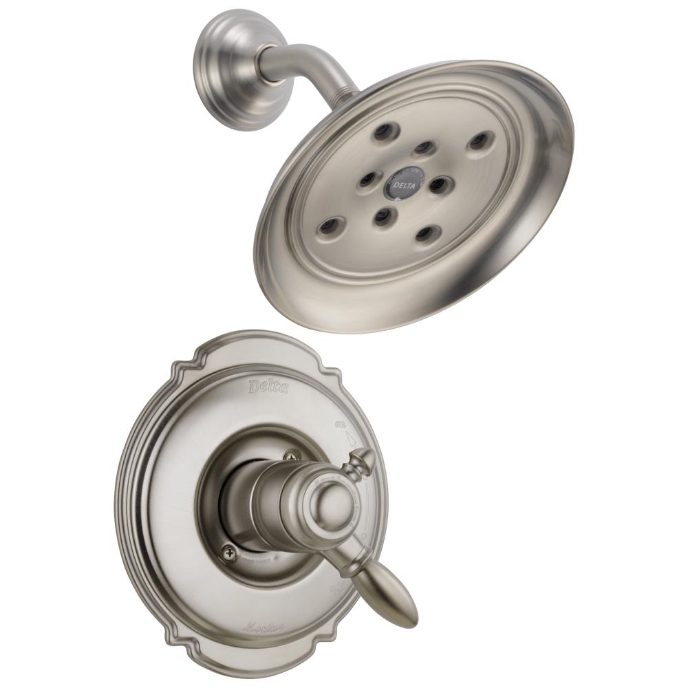 Delta Victorian Stainless 1 Handle Single Function Shower Faucet At   02887664 