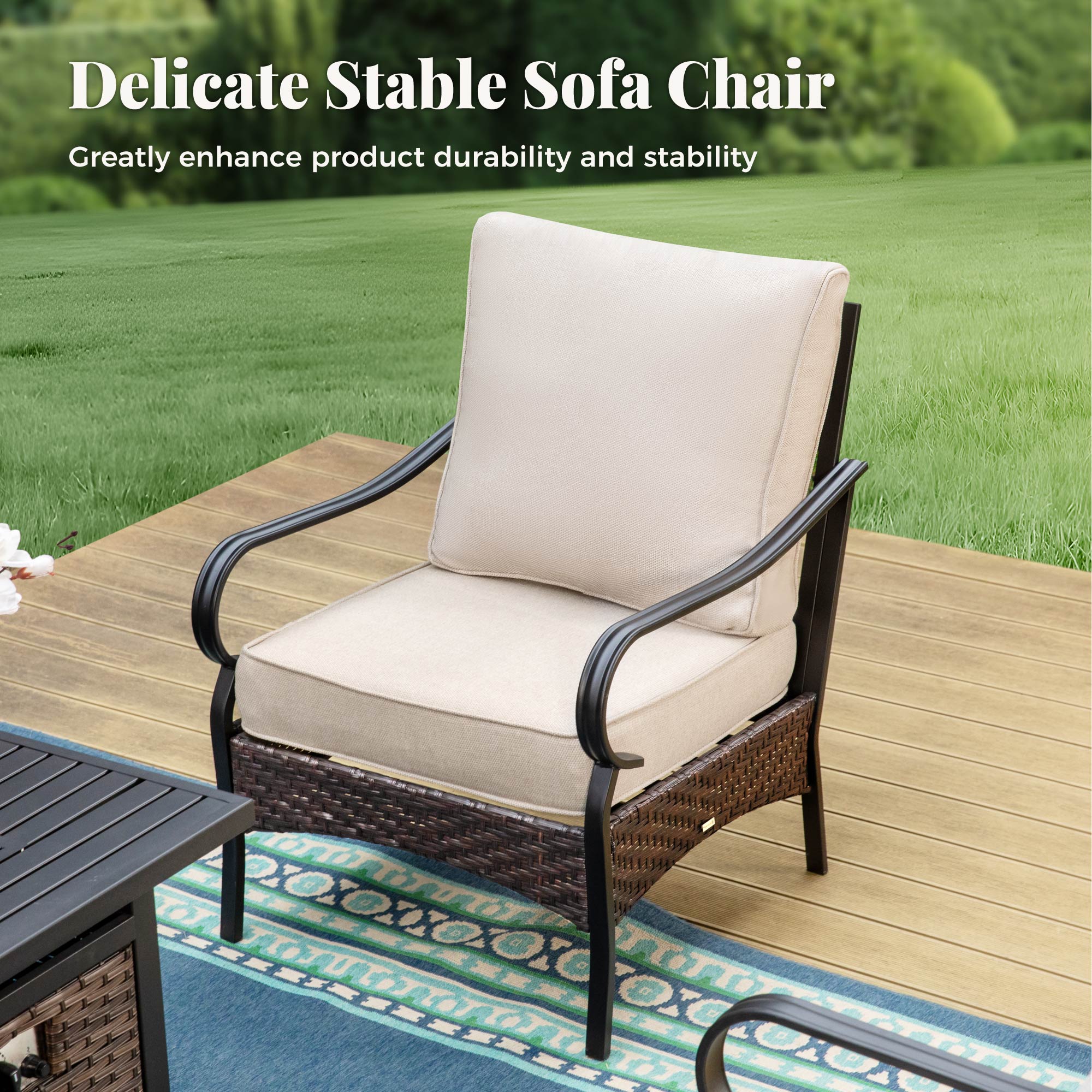 Sunshine Valley CR001-08-7-GS103 Patio-Conversation-Sets - View #6