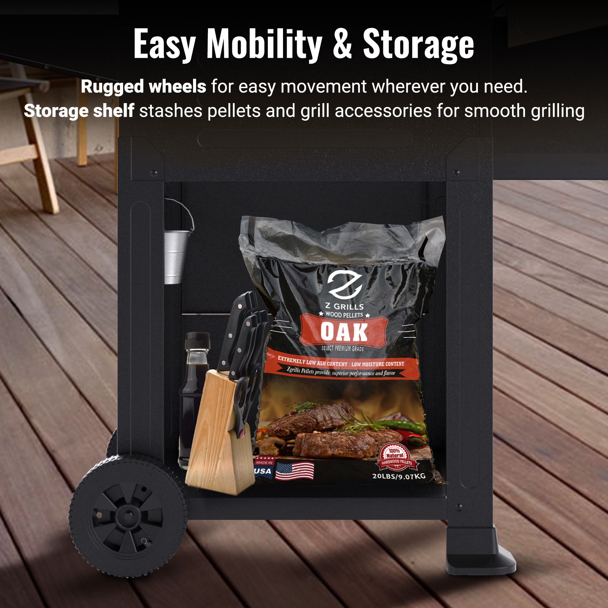 Z GRILLS ZPG-6002B Pellet-Grills - View #10