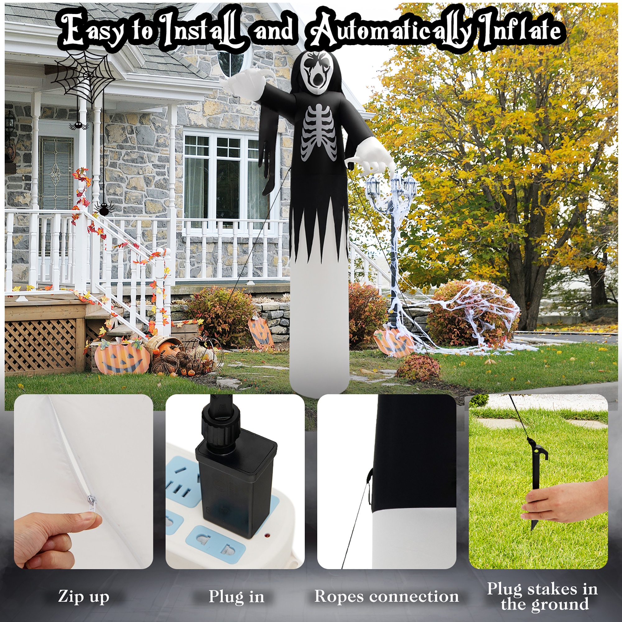 Costway TX10010US Outdoor-Halloween-Decor - View #4