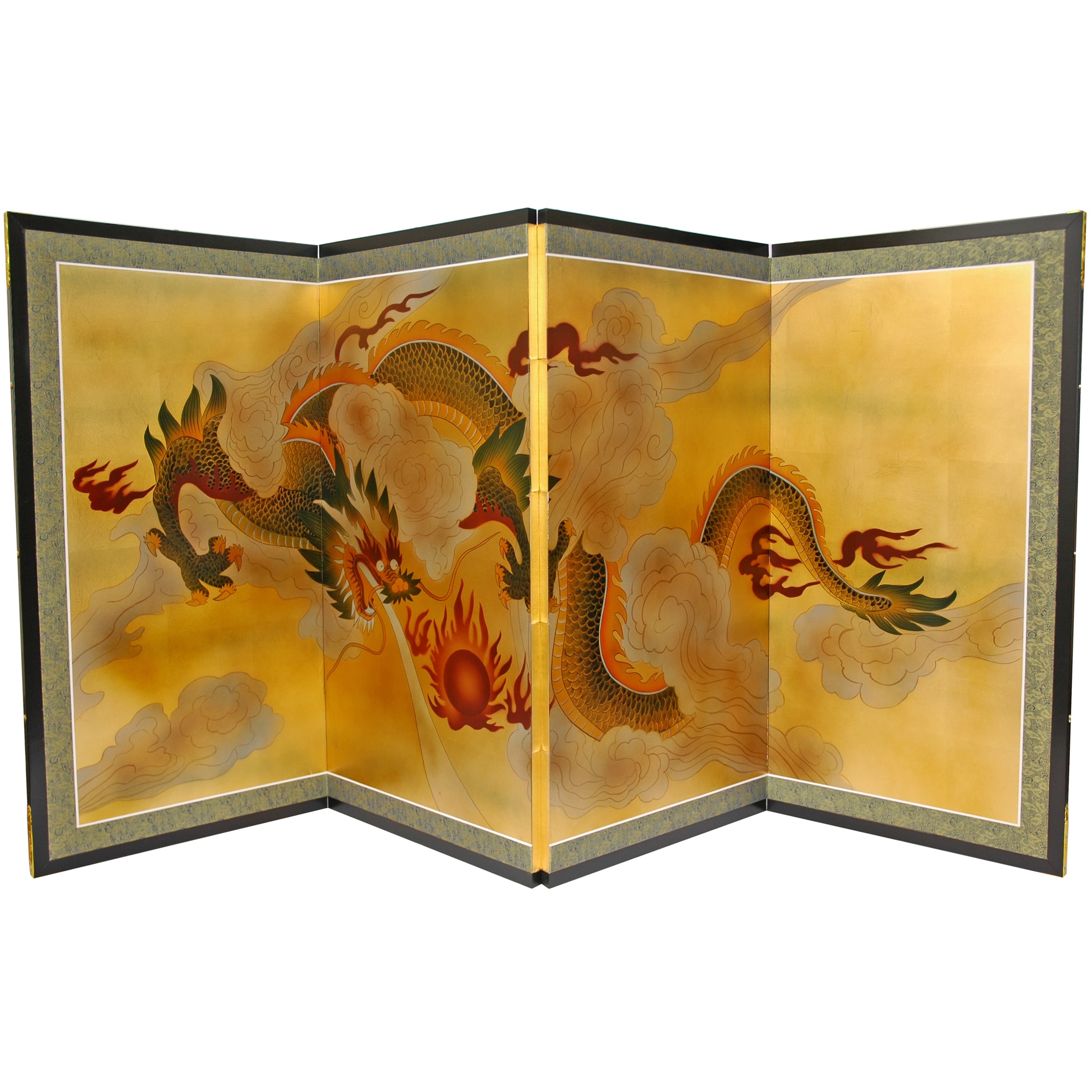 Red Lantern SILK-DRAGONSKY Wall-Art - View #2