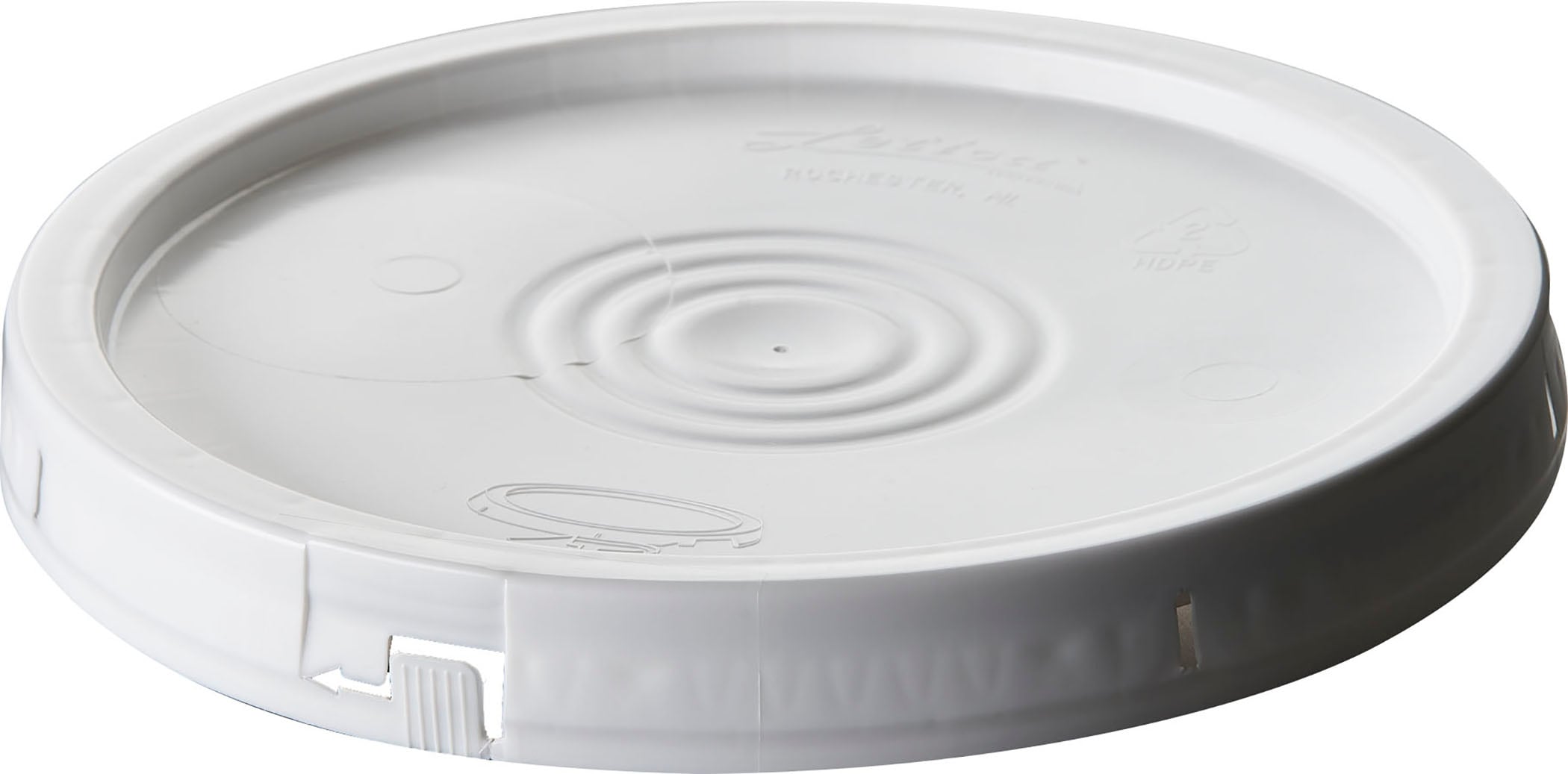 Letica 5-Gallon White Plastic Bucket Lid at Lowes.com