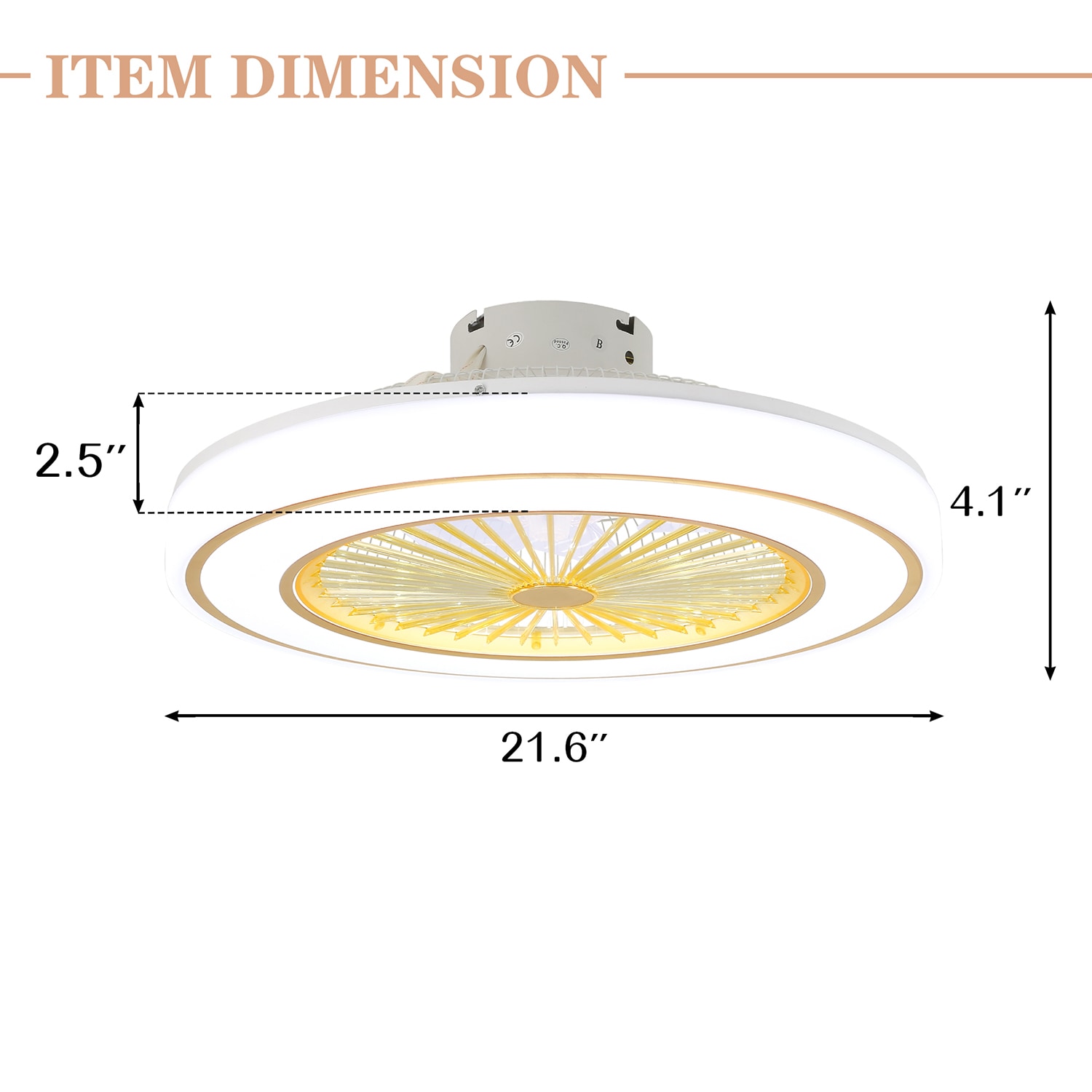 Bella Depot DC2201 Ceiling-Fans - View #9