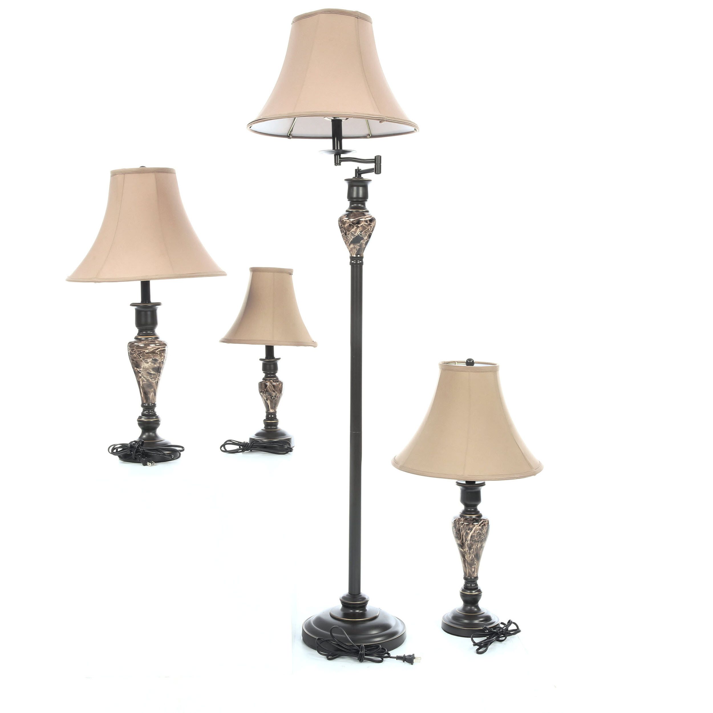 lowe's lamp sets