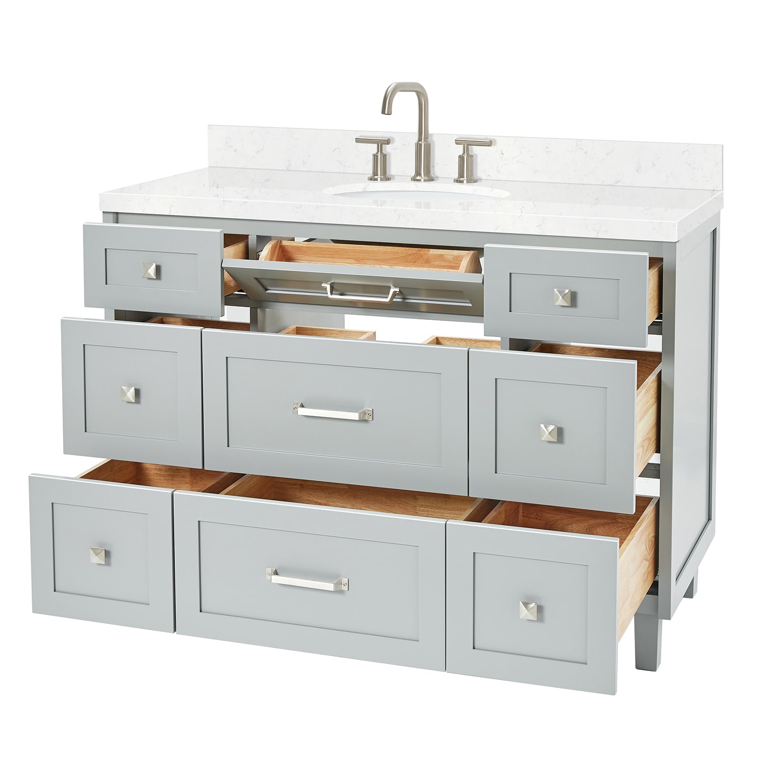 ARIEL B48CQOVOGRY Bath-Vanity-Combo - View #10