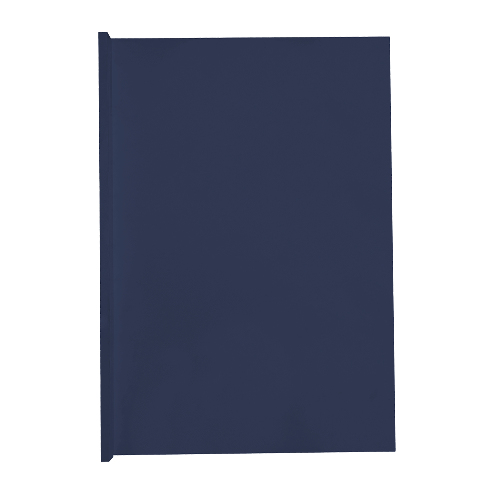 RELIABILT LS-SN-PEPR335 Creston Cabinet End Panel 3-in W x 34.5-in H x 24-in D Navy Blue Painted (Dishwasher Cabinet End Panel)