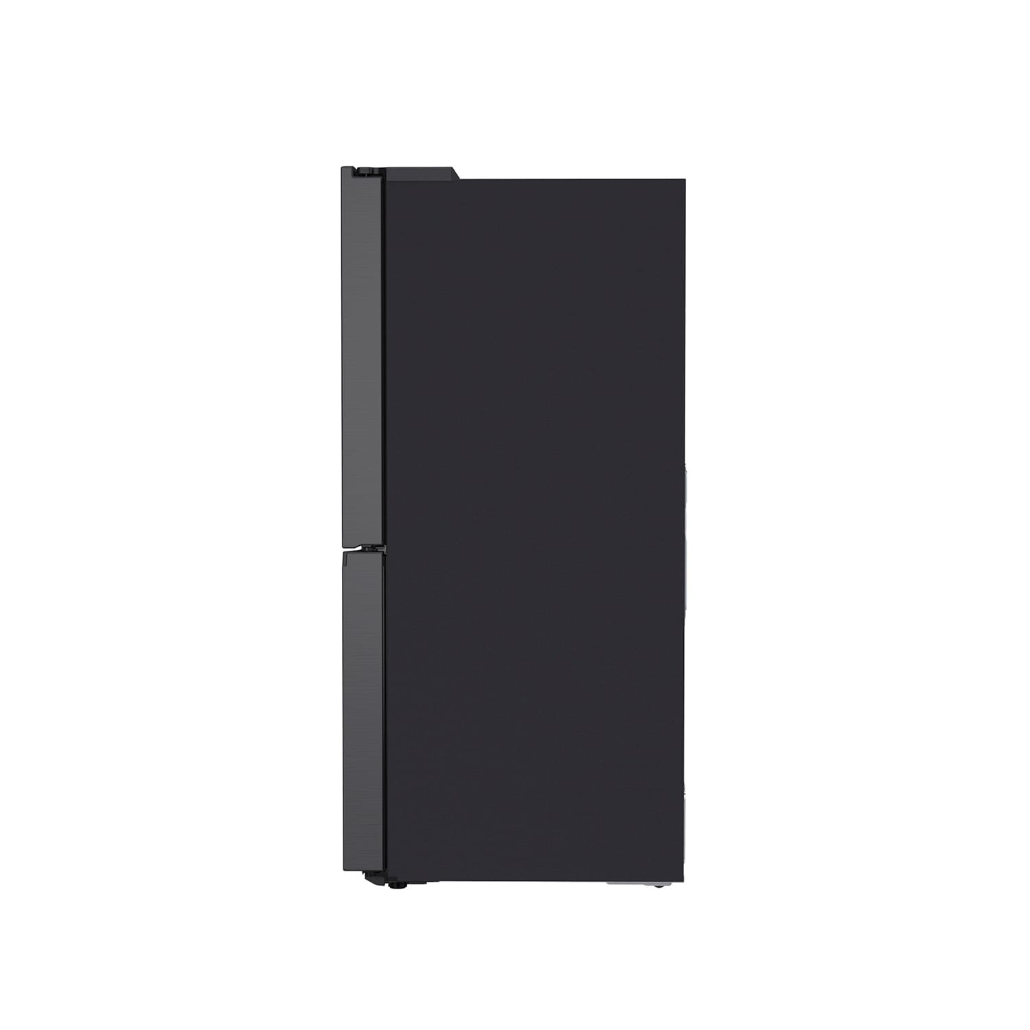 sansui 4 door black mirror fridge