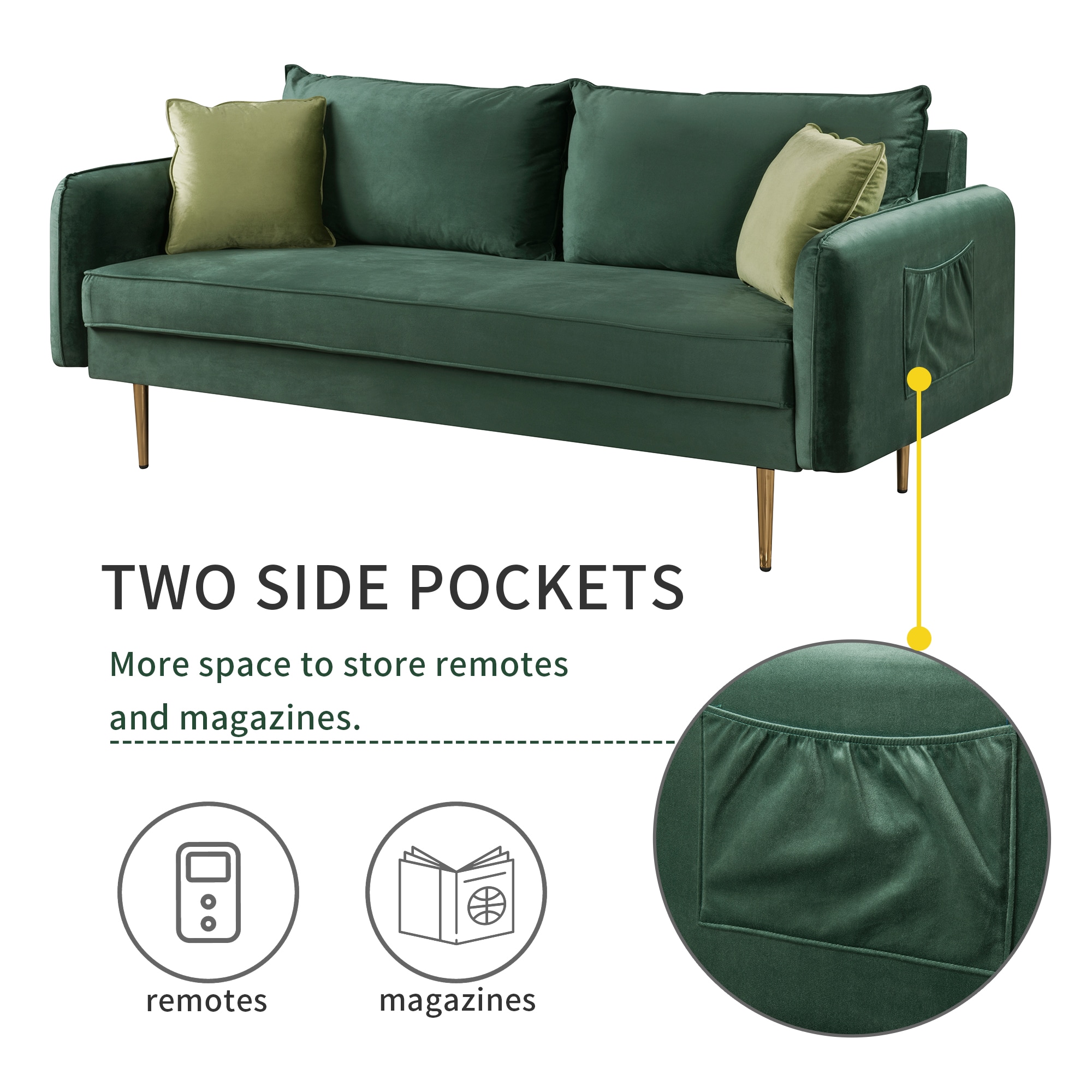 CASAINC BH-668AAF Sofas-Loveseats - View #5