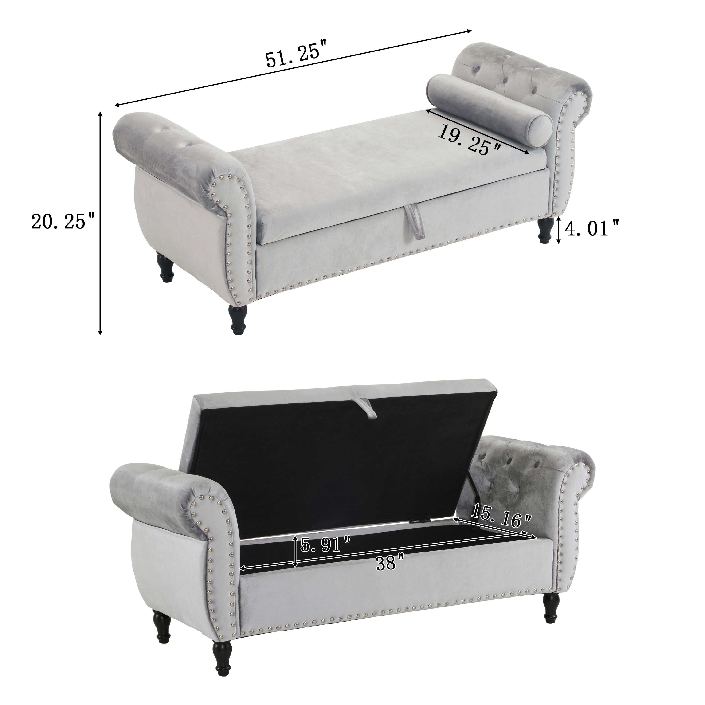 Best Selling Home Decor 319793 Indoor-Ottomans - View #4