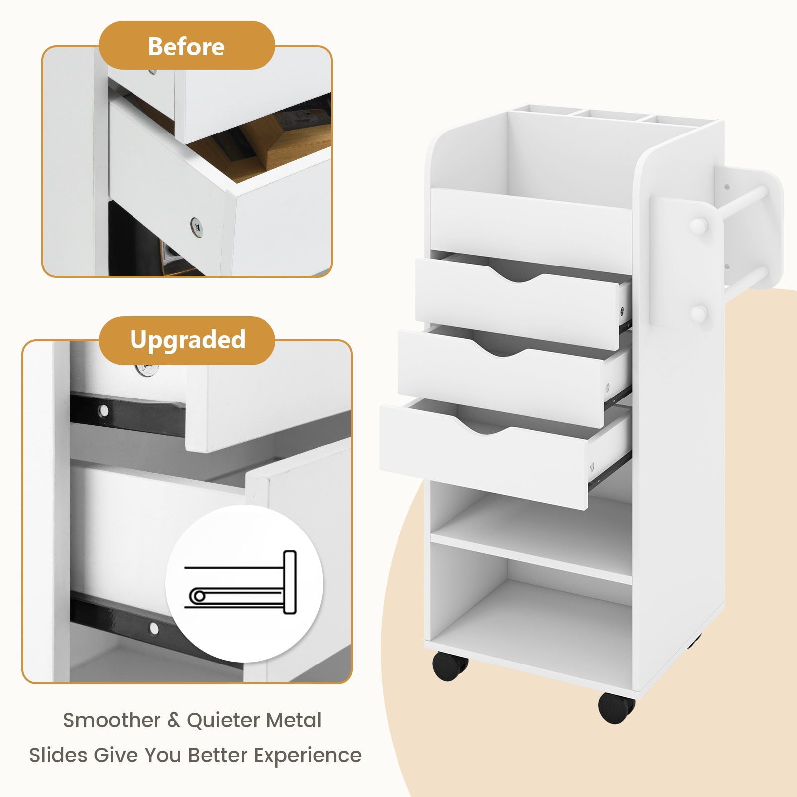 Slickblue D-CO-HW35101ZJ Office-Carts - View #7