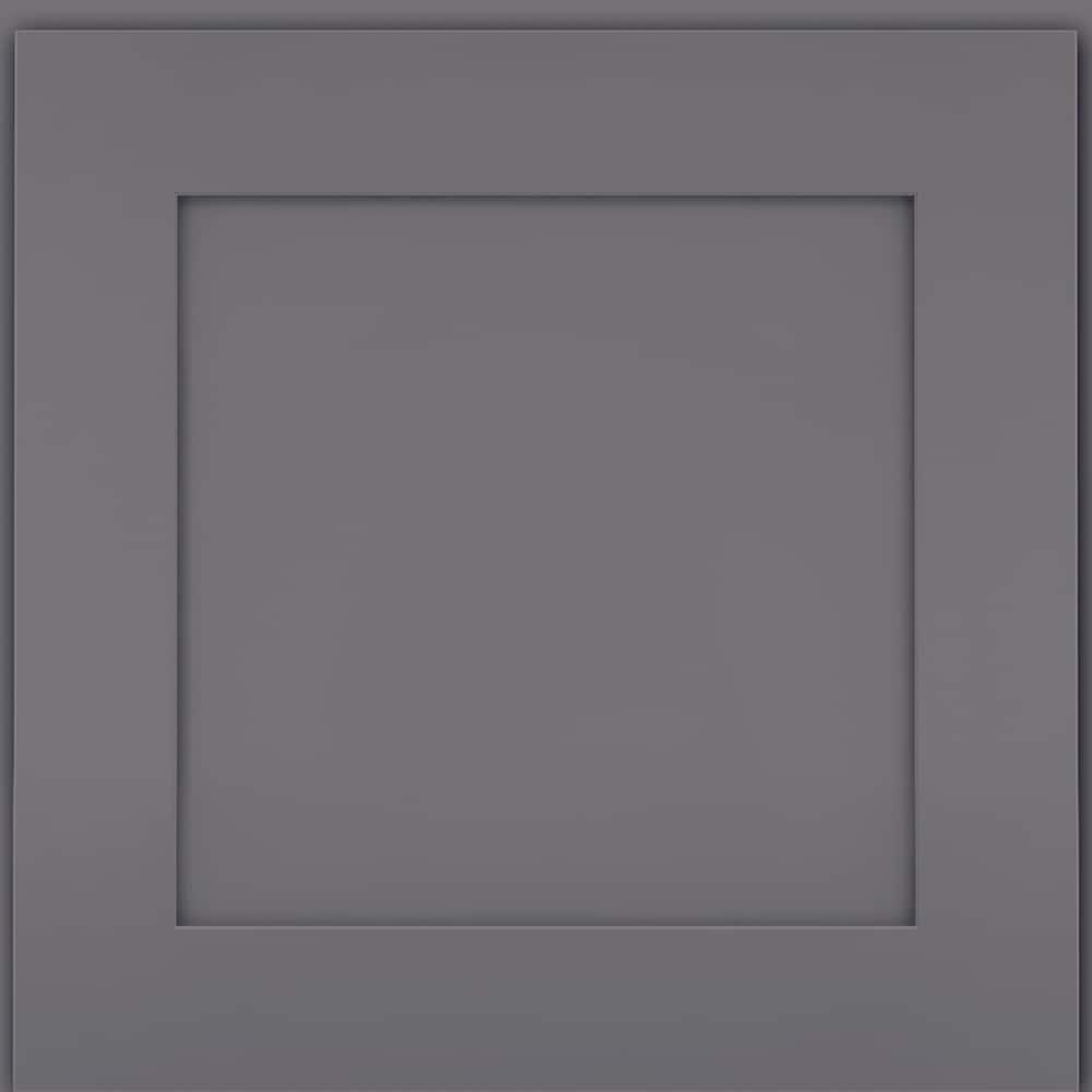 KraftMaid RDCDS,MPD,G76D Deveron 14.625-Inches W x 14.625-Inches H Lagoon Painted Kitchen Cabinet Sample (Door Sample)