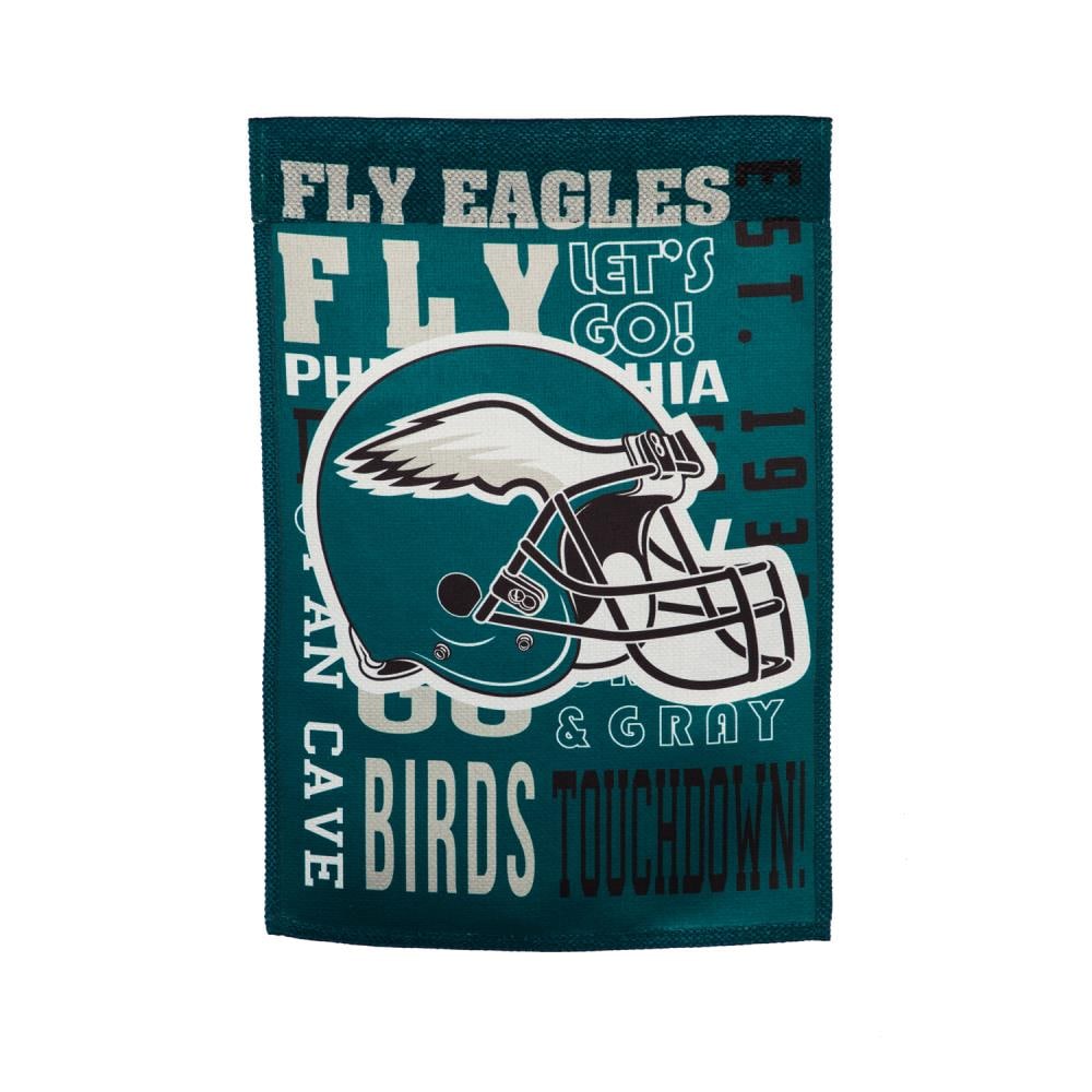 Team Sports America 2.3-ft W x 3.6-ft H Philadelphia Eagles House