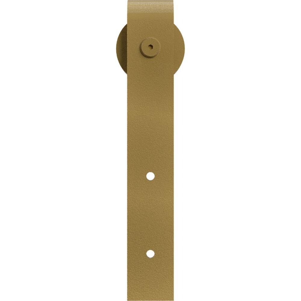 Goldberg Brothers GB60013RJG Jacob-fts Gold Indoor J-strap Single Double Barn door hanger