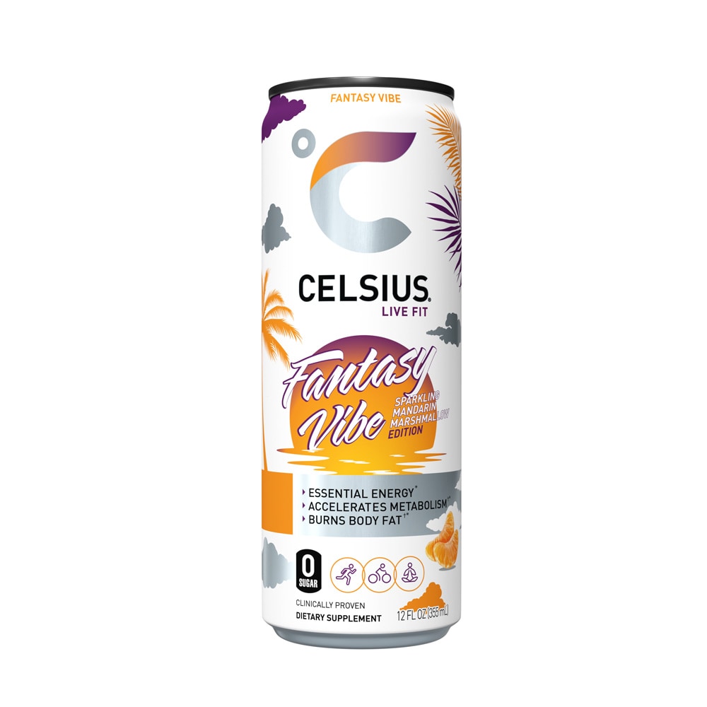Celsius 889392000597 12 Fluid ounce(s) Fantasy Vibe Energy drink
