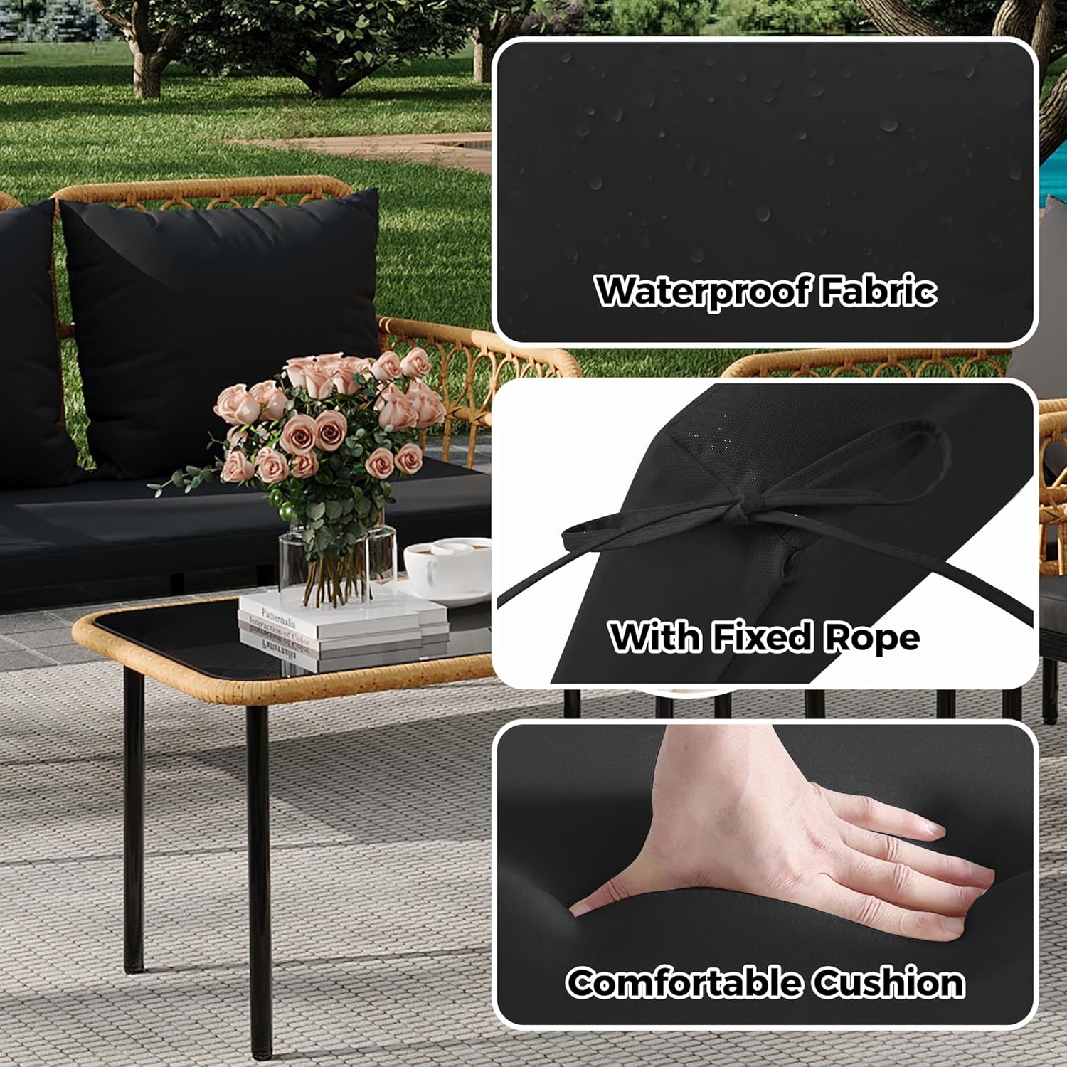 Qeetex LHF-DYQ-PHO-34U6AMYS Patio-Dining-Sets - View #4