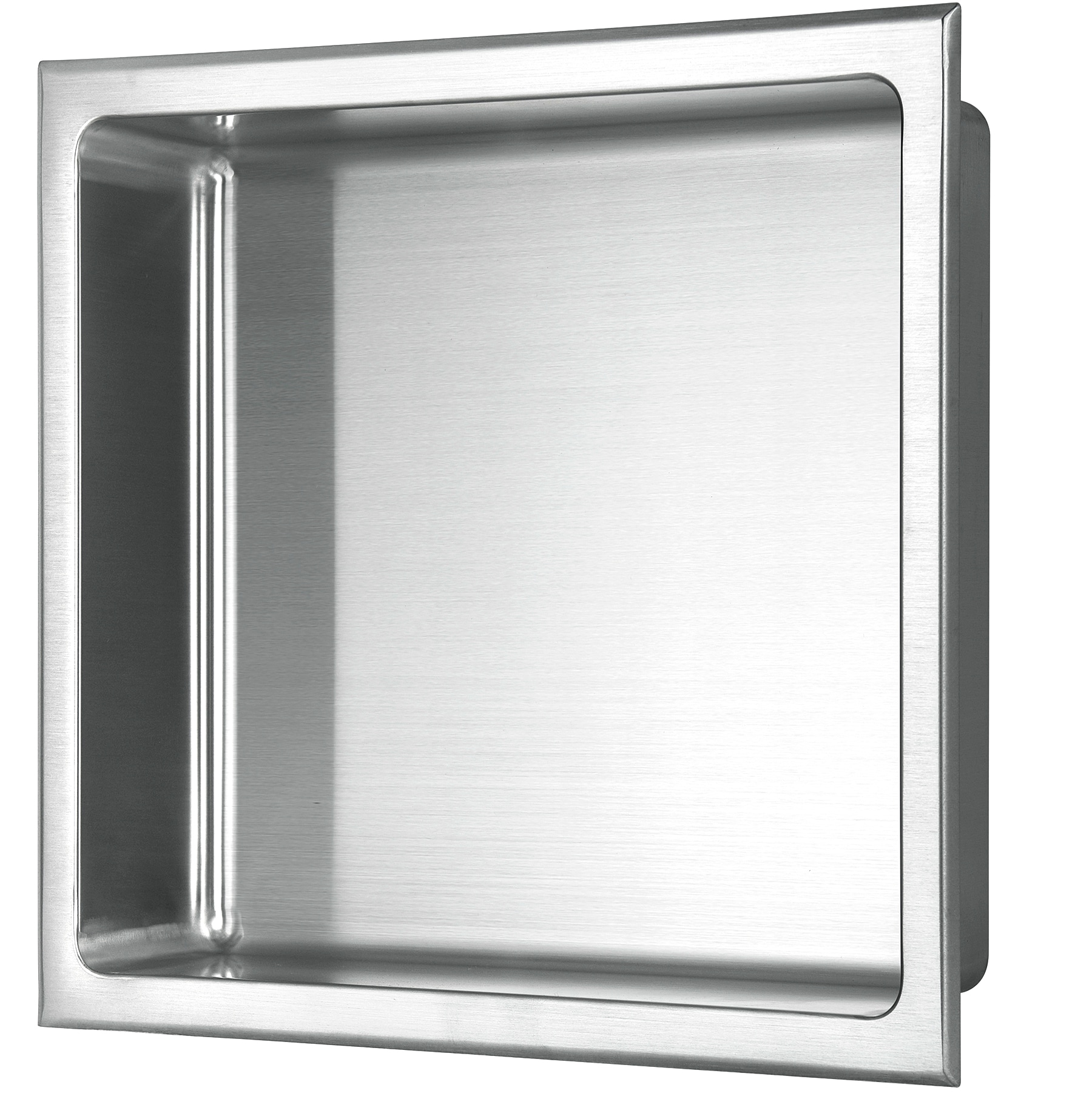 AKDY 8-in x 36-in Matte Black Stainless Rectangular Shower Niche in the Shower  Shelves & Accessories department at