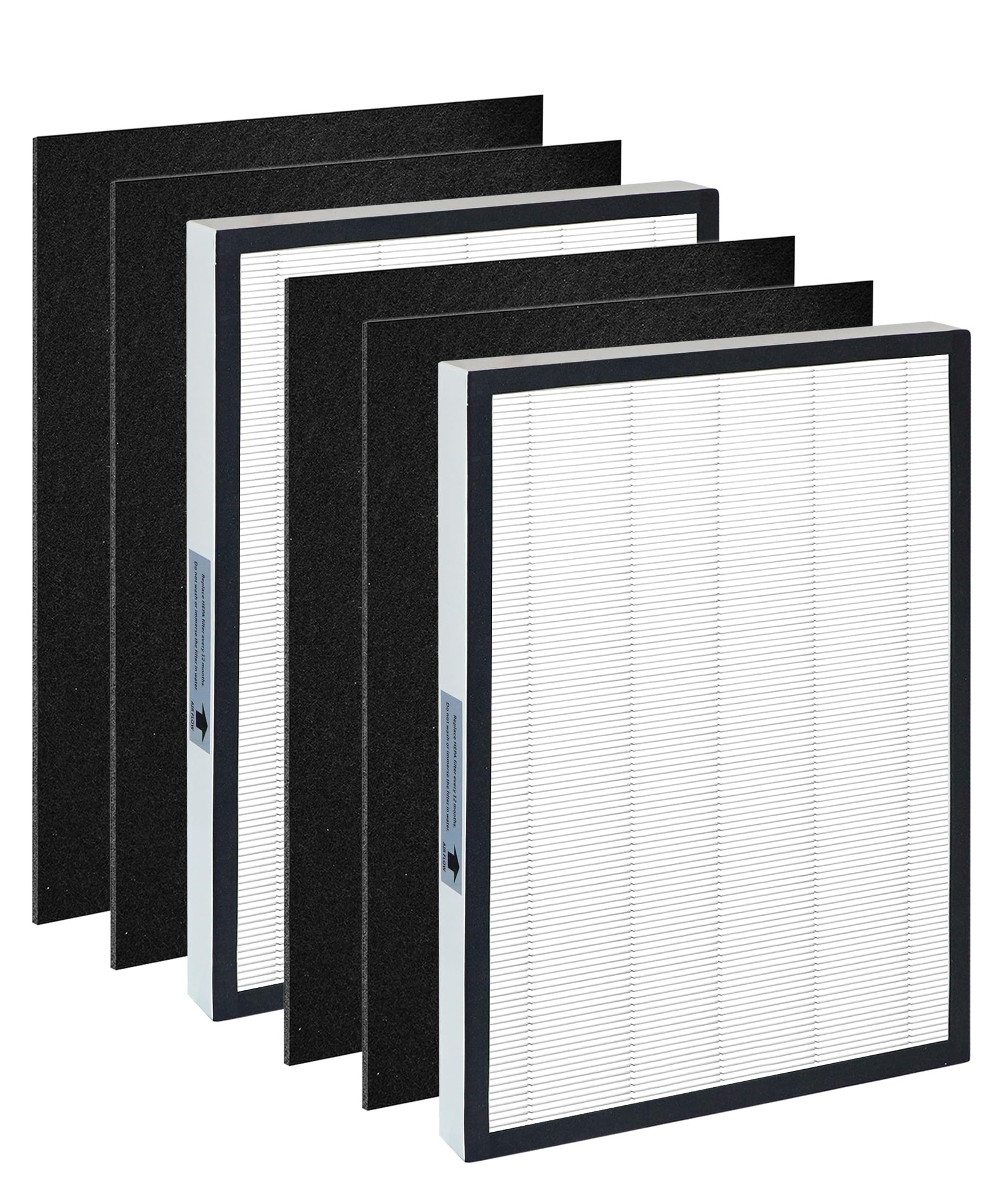 AKSCYZM compatible filter pack Compatible with Sears Kenmore 83190 Air Filter Models 85250 and 83250 Includes Two H13 high-efficiency Filters and #LAK0813K218
