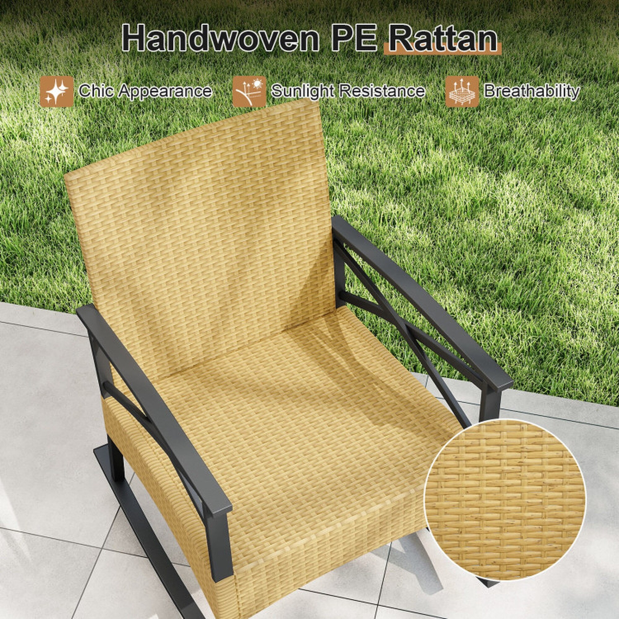 Boyel Living BL-HYA5504GR Patio-Conversation-Sets - View #4