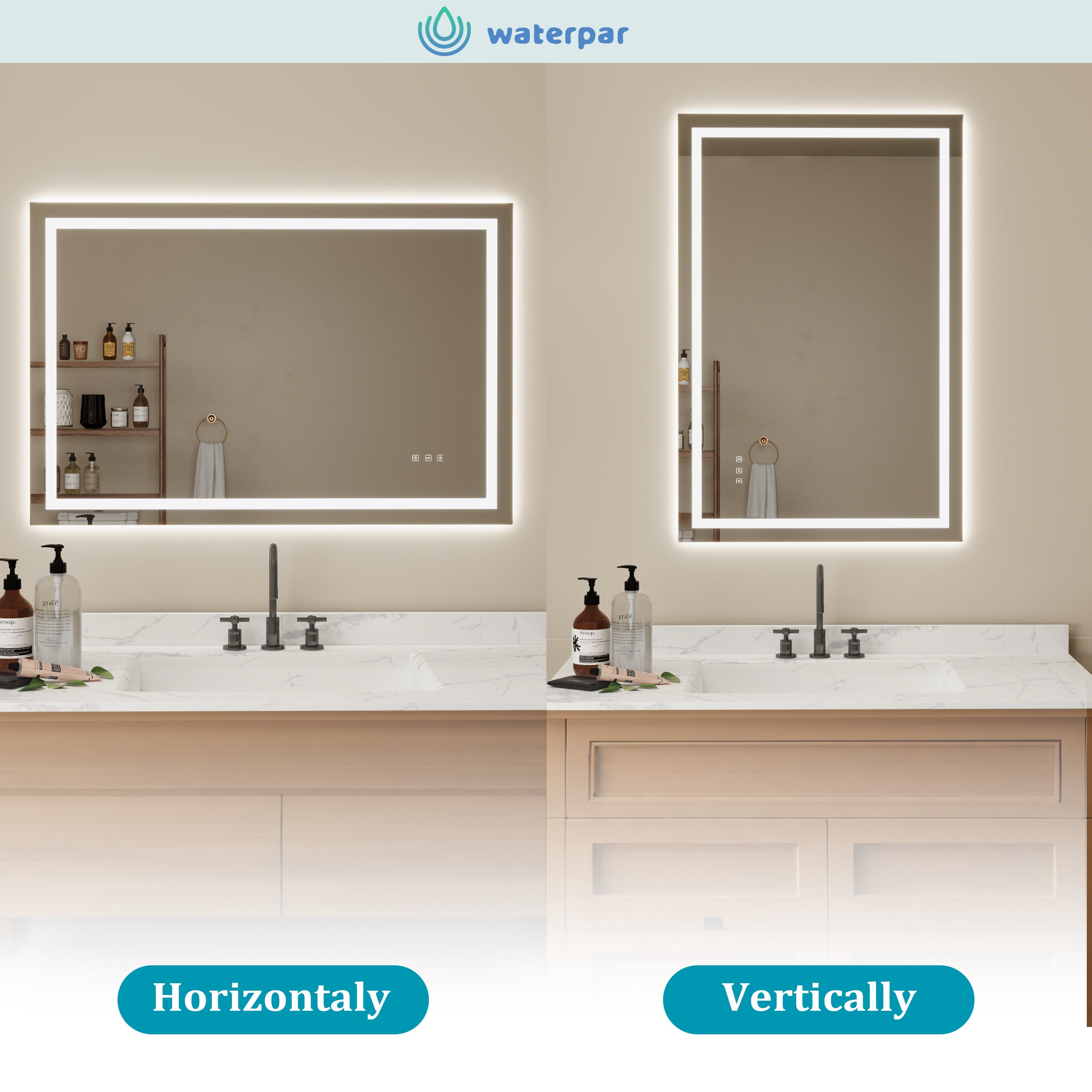 waterpar WPLO-2169 Framed-Bath-Mirrors - View #10