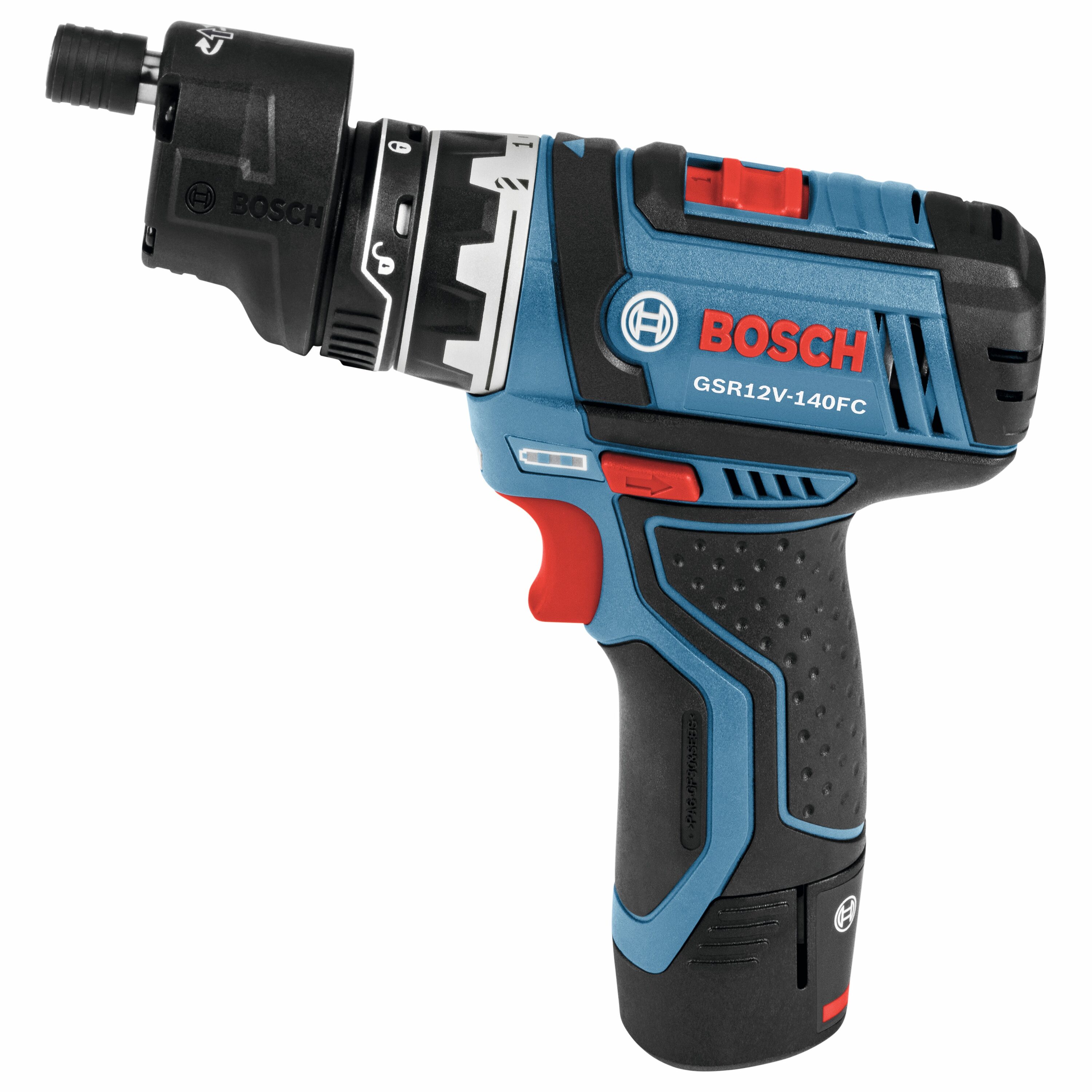 Bosch Professional Gsr 12V-15 Fc Cordless Drill Driver + Gfa-12B Drill  Chuck Adapter (Without Battery And Charger) - L-Boxx