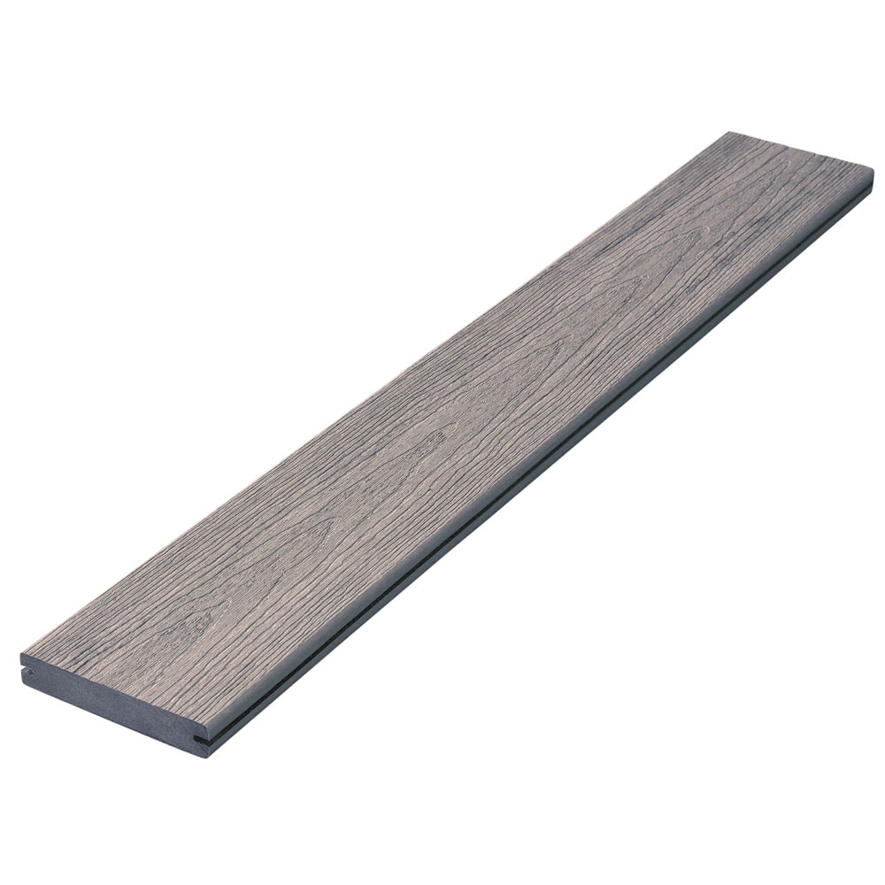 Fiberon 10332 Sanctuary 1-in x 5-1/4-in x 20-ft Chai Grooved Composite Deck board