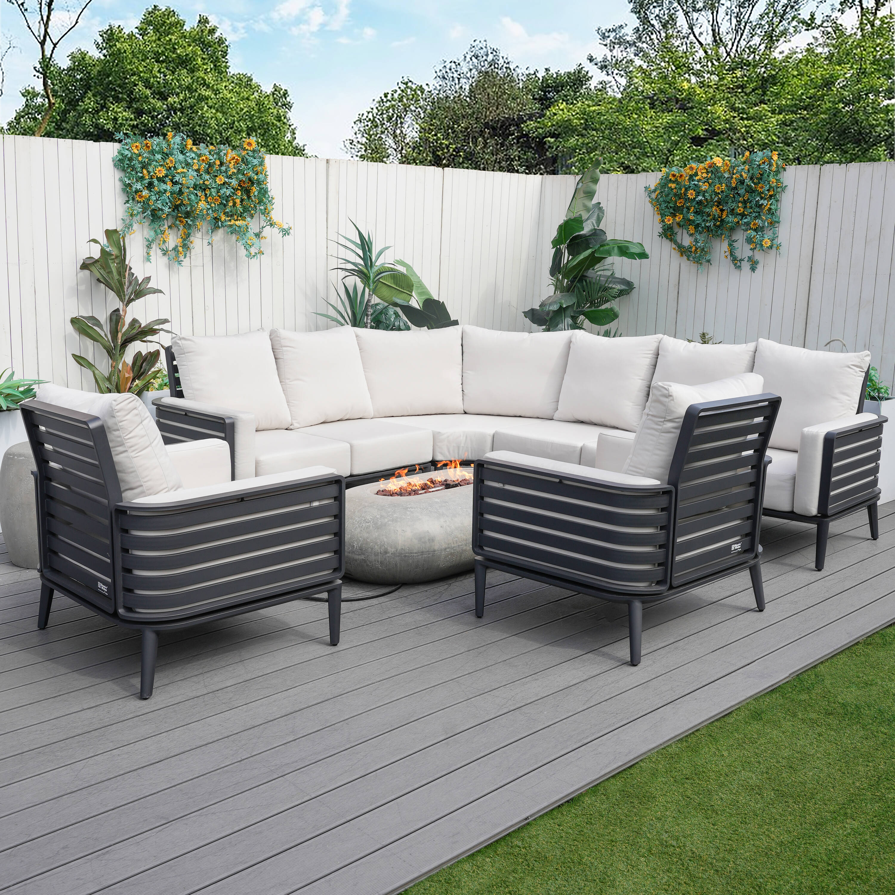 Direct Wicker DWG-2351&24912G Patio-Conversation-Sets - View #3