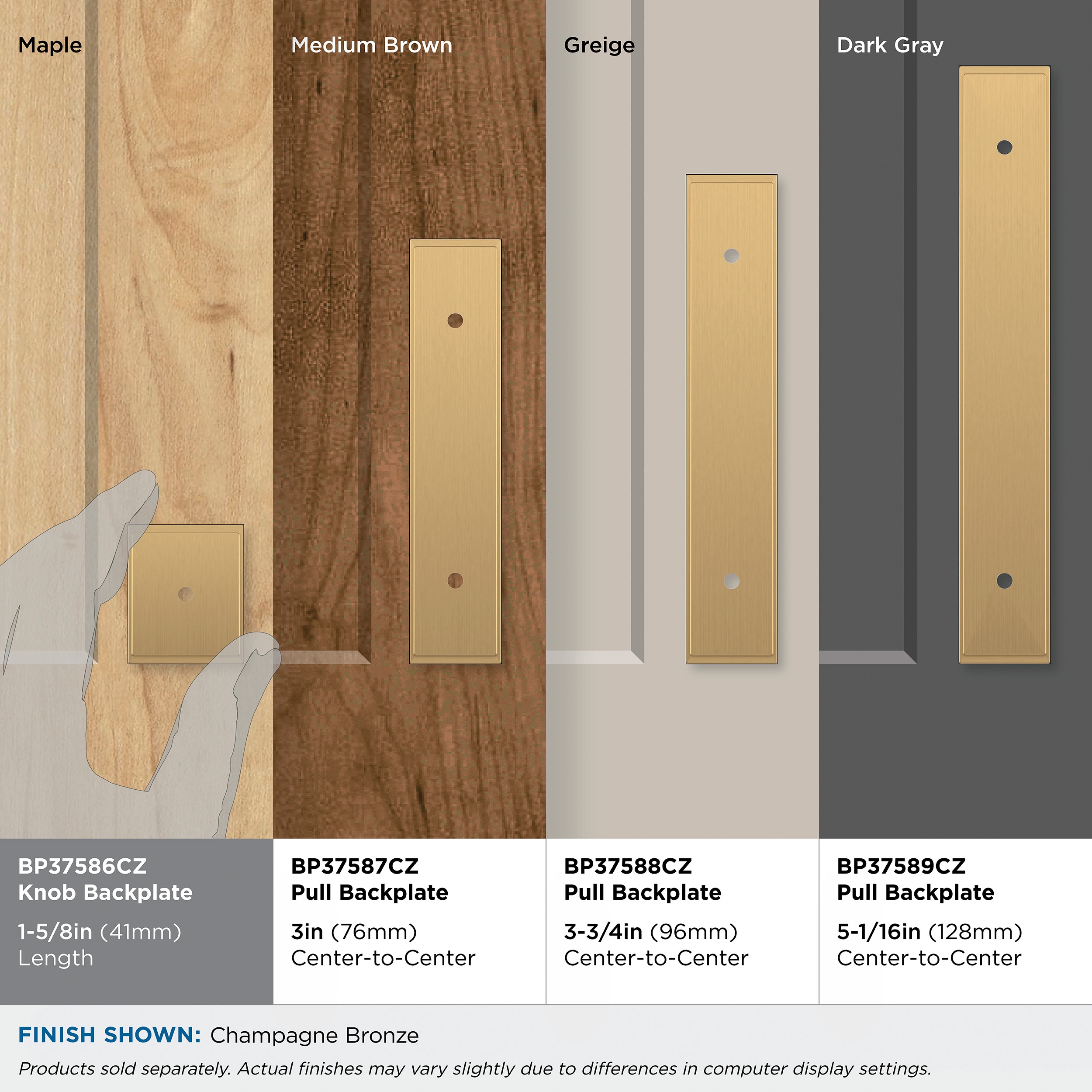 Amerock BP37586CZ Drawer-Hardware - View #6