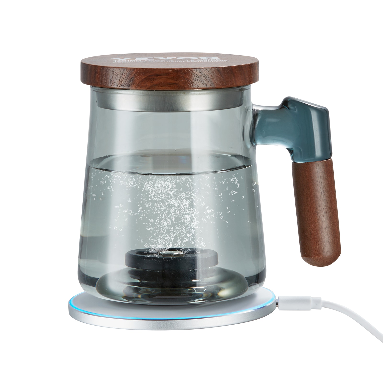 VEVOR QSHFQSPGSYBLY5TD2V9 Hydrogen Water Cup Multi-method Silver Counter top filter