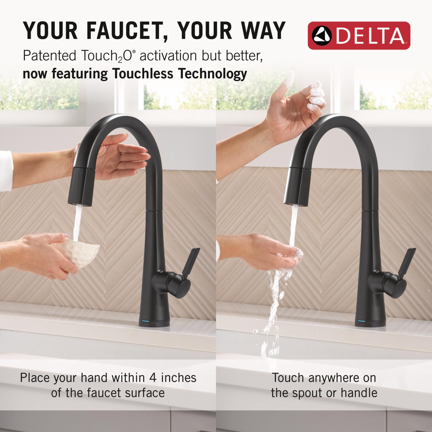 Delta 9191TL-BL-DST Kitchen-Faucets - View #3